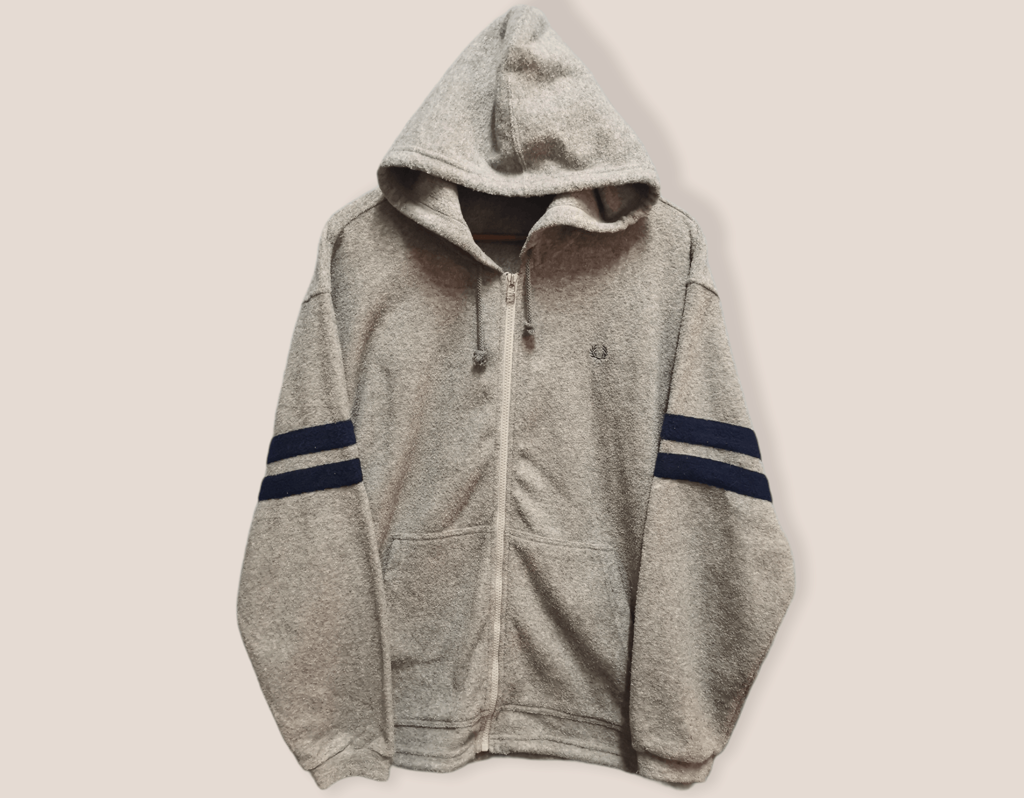 Fred Perry × Vintage Vintage Fred Perry Zippered Hoodie Size US M / EU 48-50 / 2 - 1 Thumbnail