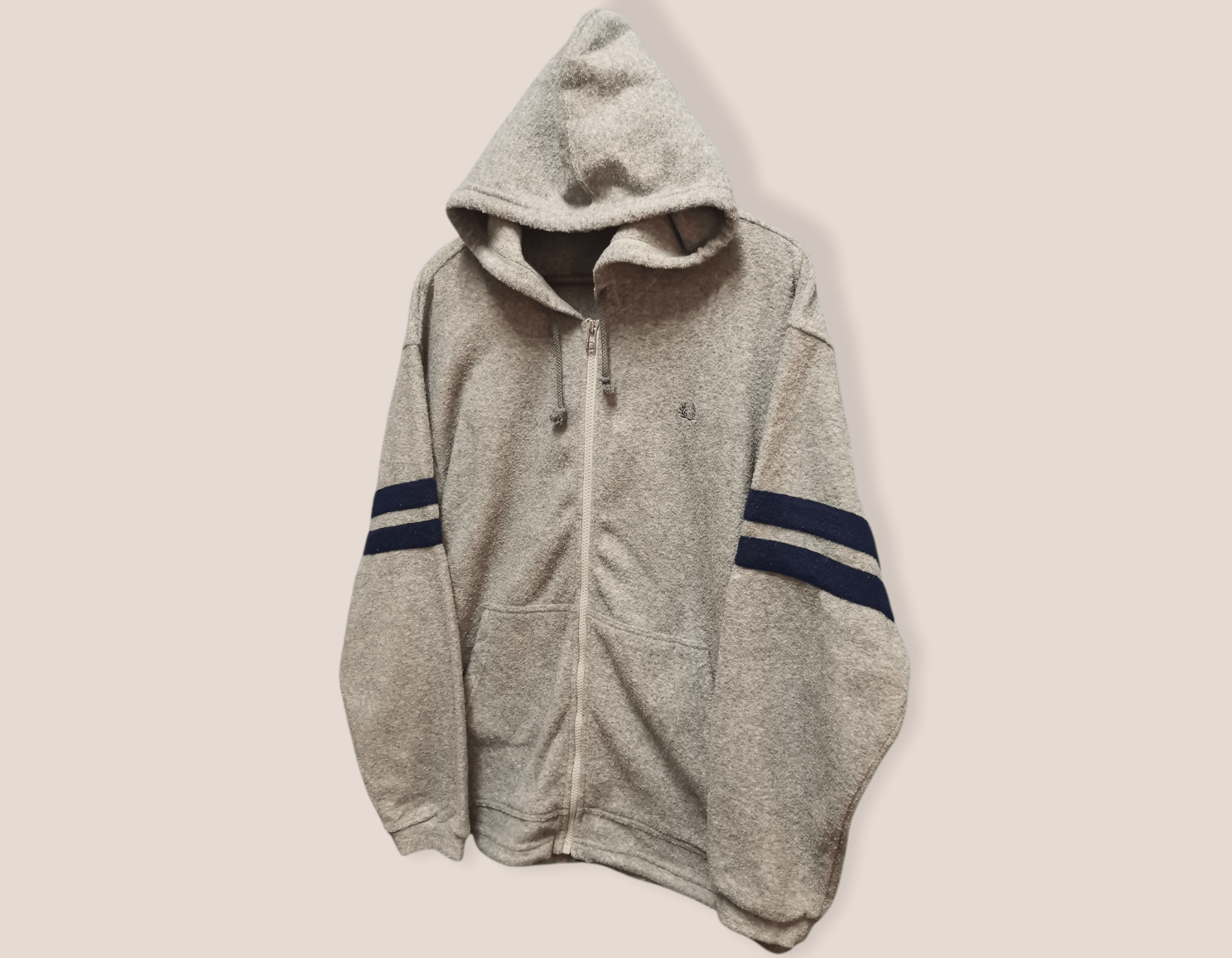 Fred Perry × Vintage Vintage Fred Perry Zippered Hoodie Size US M / EU 48-50 / 2 - 2 Thumbnail