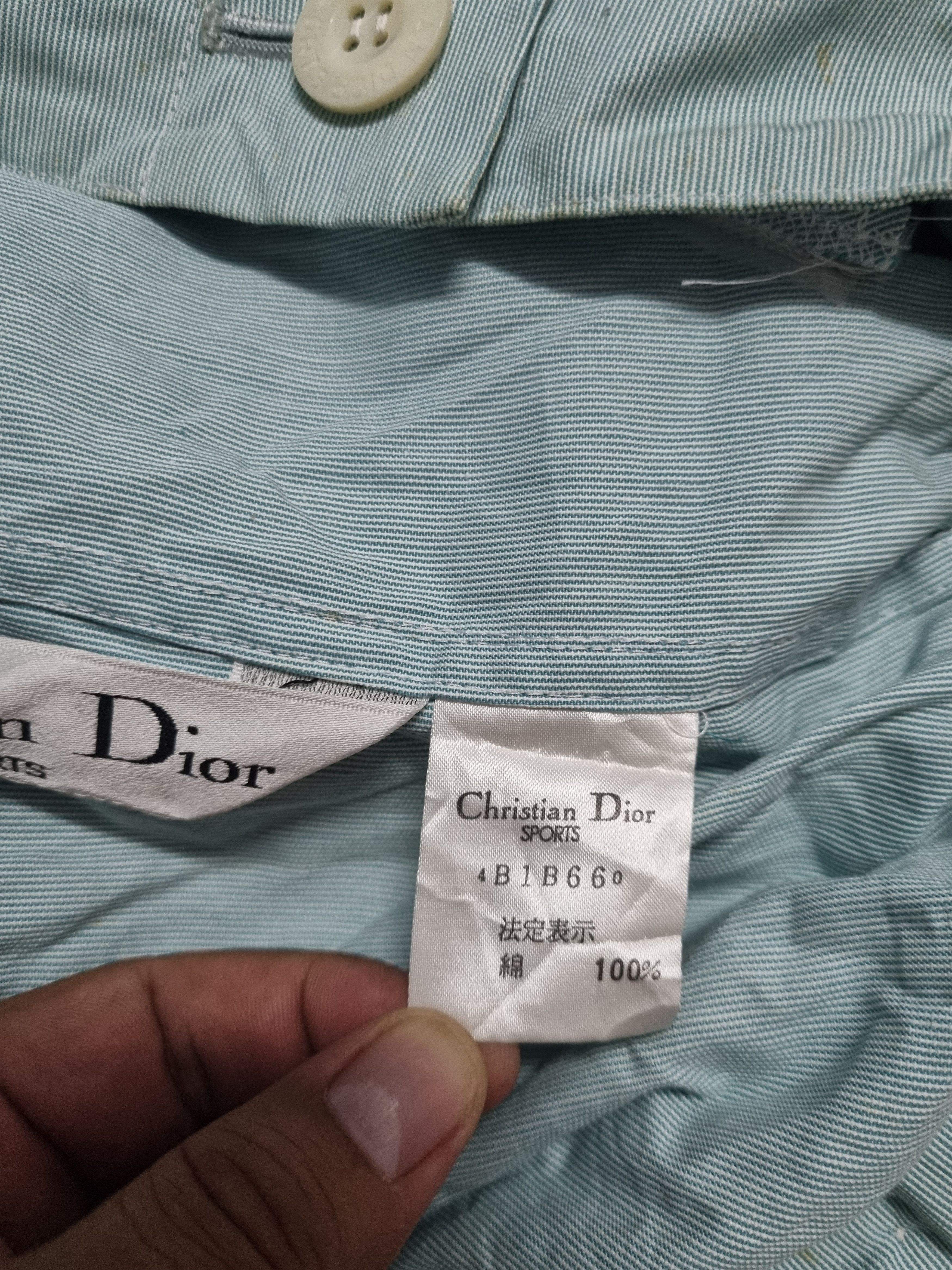 Christian Dior Monsieur × Vintage Vintage Christian Dior Sports Long Sleeve Button Ups Size US M / EU 48-50 / 2 - 10 Thumbnail