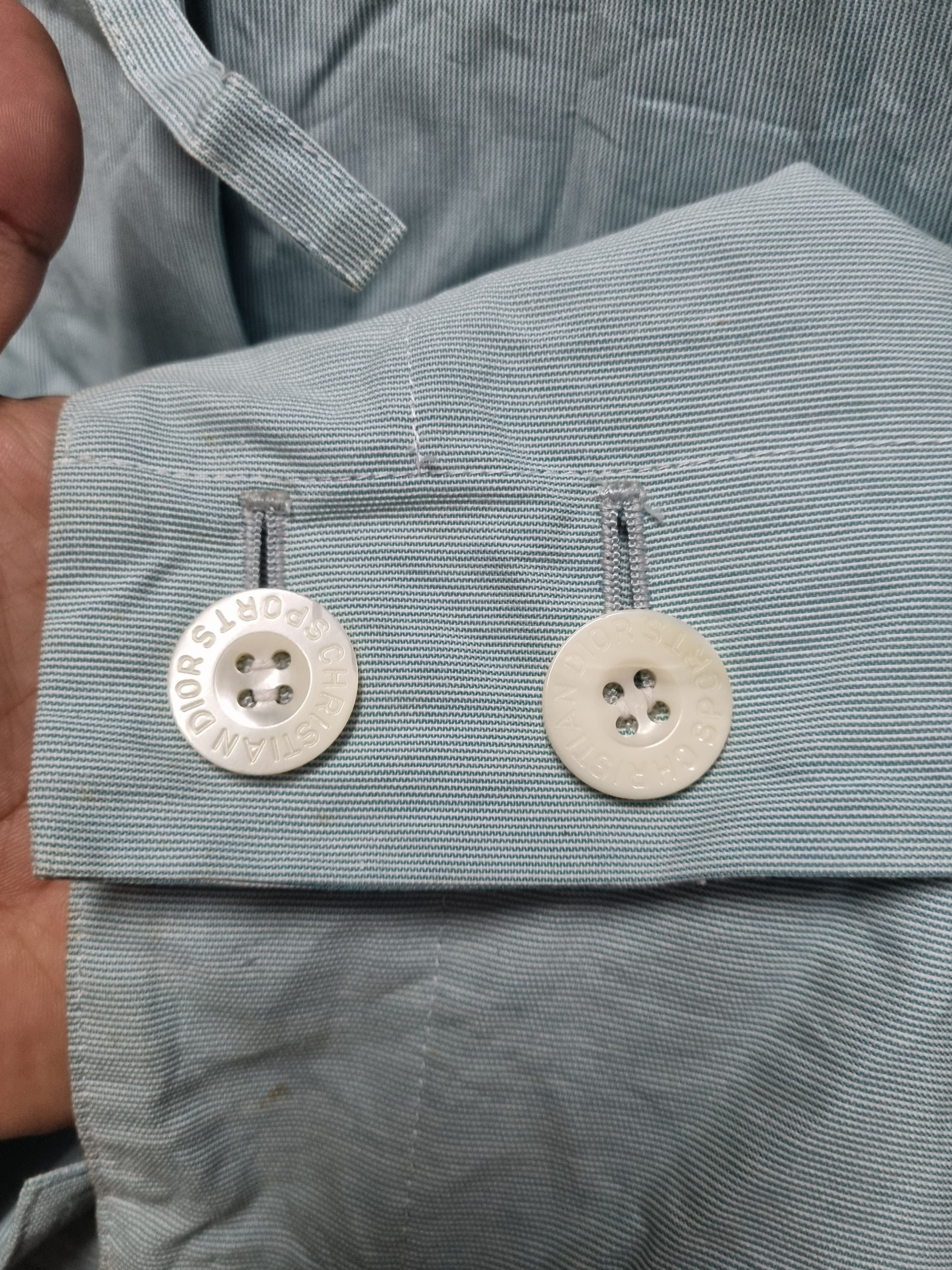 Christian Dior Monsieur × Vintage Vintage Christian Dior Sports Long Sleeve Button Ups Size US M / EU 48-50 / 2 - 8 Thumbnail