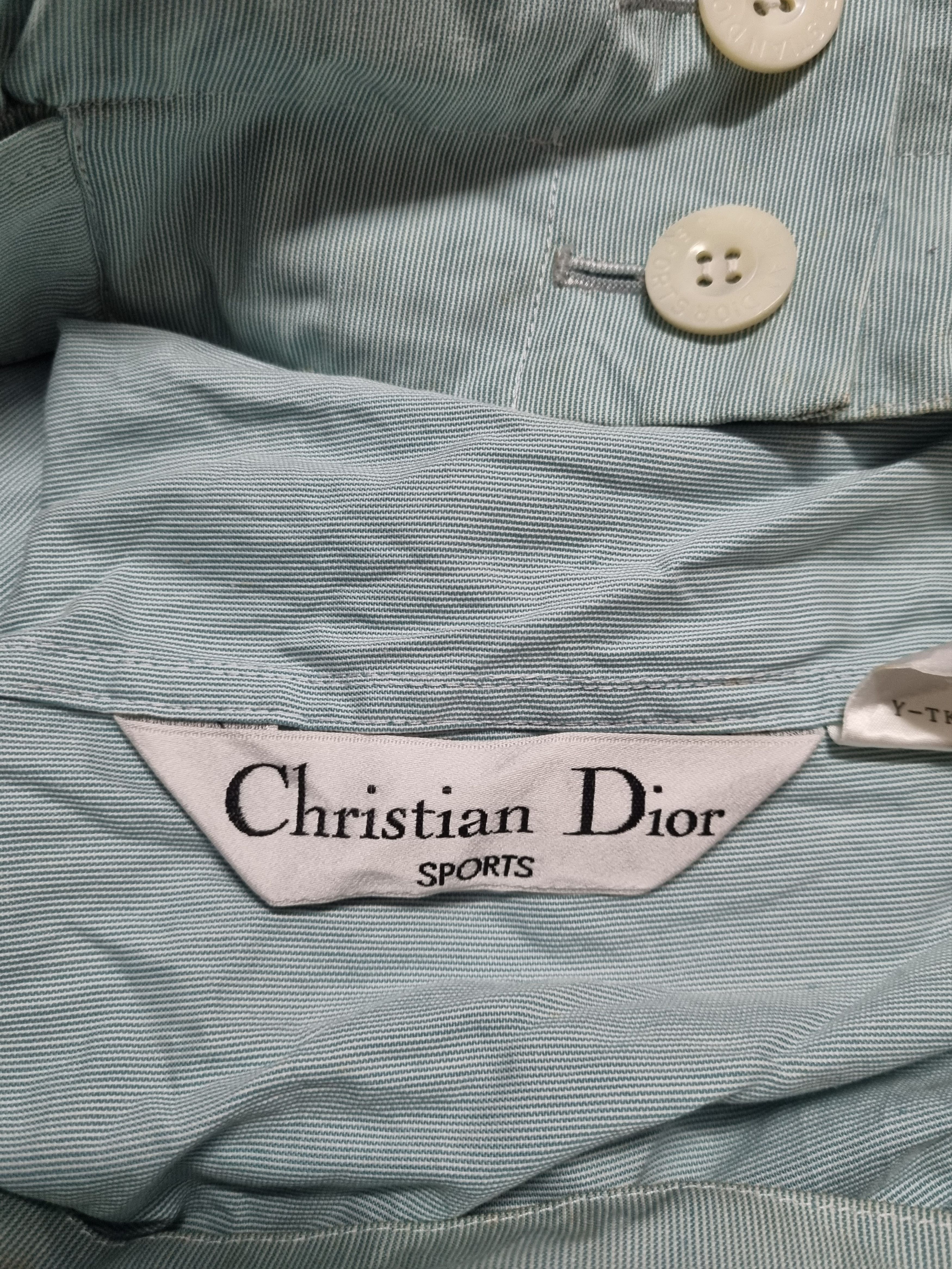 Christian Dior Monsieur × Vintage Vintage Christian Dior Sports Long Sleeve Button Ups Size US M / EU 48-50 / 2 - 9 Thumbnail