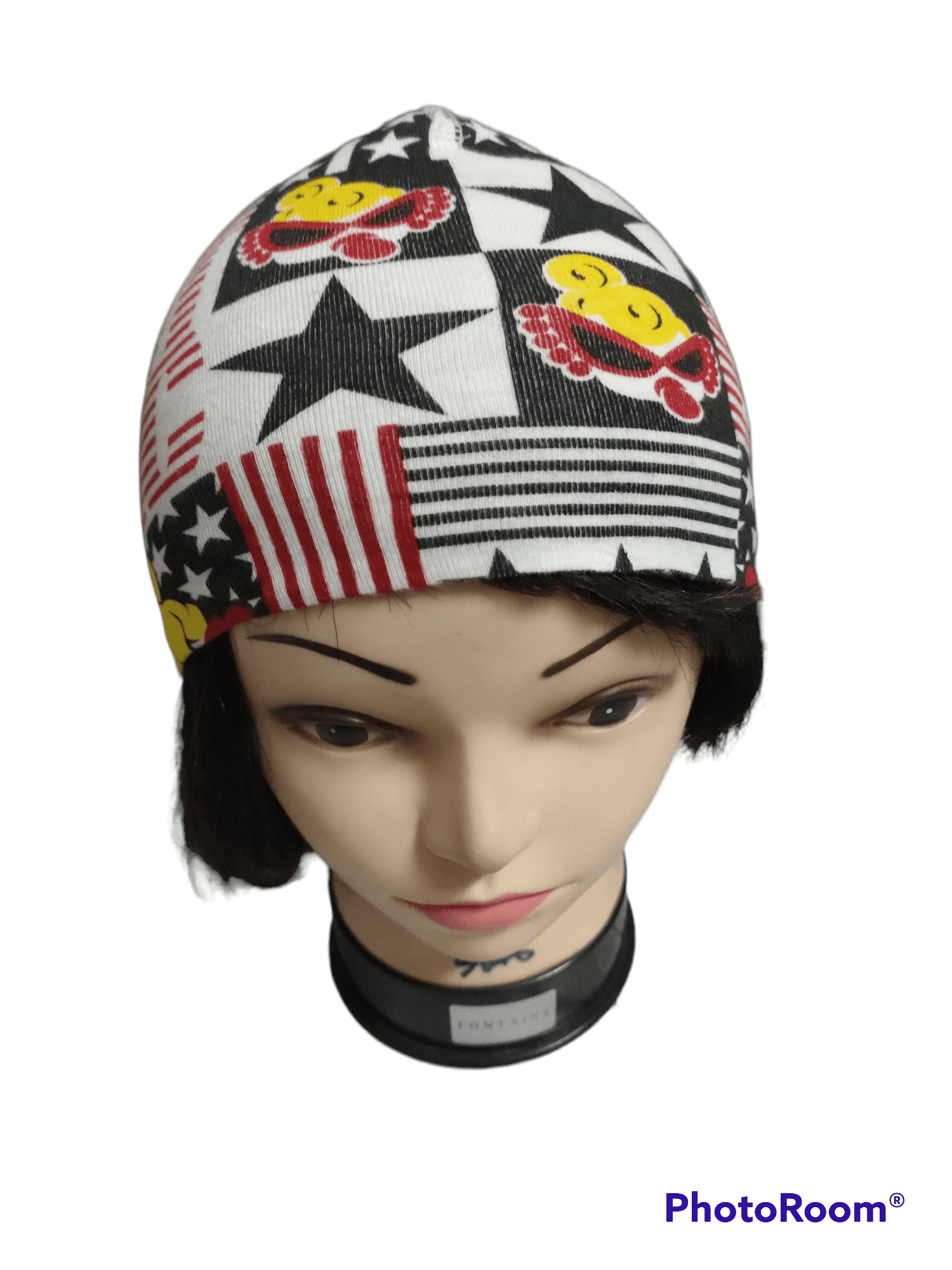 Hysteric Glamour × Japanese Brand Beanie Hat Kids full Print Hysteric Mini by Hysteric Glamour Size ONE SIZE - 1 Thumbnail