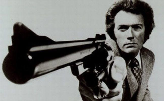 Vintage Vintage 80s Dirty Harry Make My Day Clint Eastwood Size US L / EU 52-54 / 3 - 8 Thumbnail