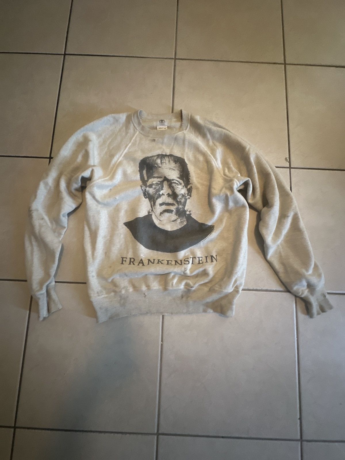 Saint Michael SAINT MICHAEL FRANKENSTEIN SWEAT SHIRT | Grailed