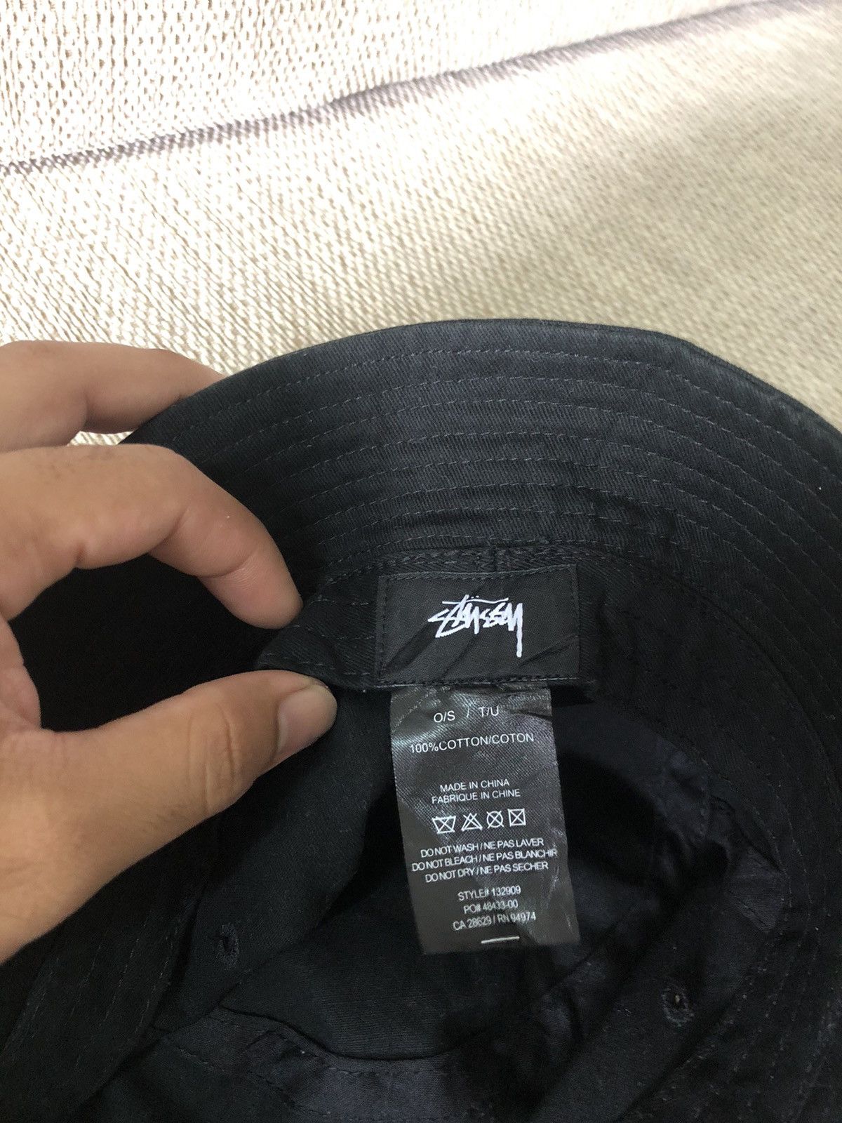 Stussy 🥷🏿 Stussy Embroidery Small Logo Bucket Hats Size ONE SIZE - 8 Thumbnail