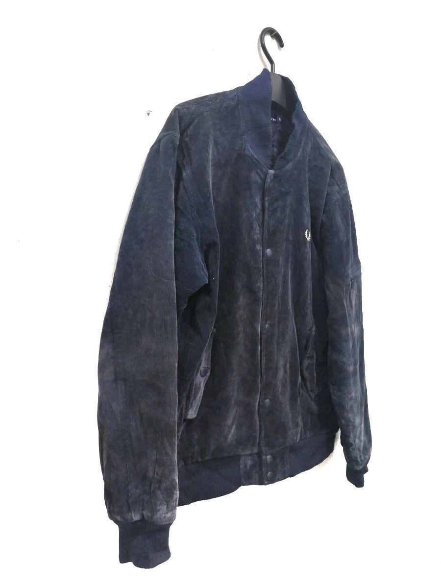 Fred Perry Vtg Fred Perry Curduroy Blue Bomber Jacket Size US L / EU 52-54 / 3 - 3 Thumbnail