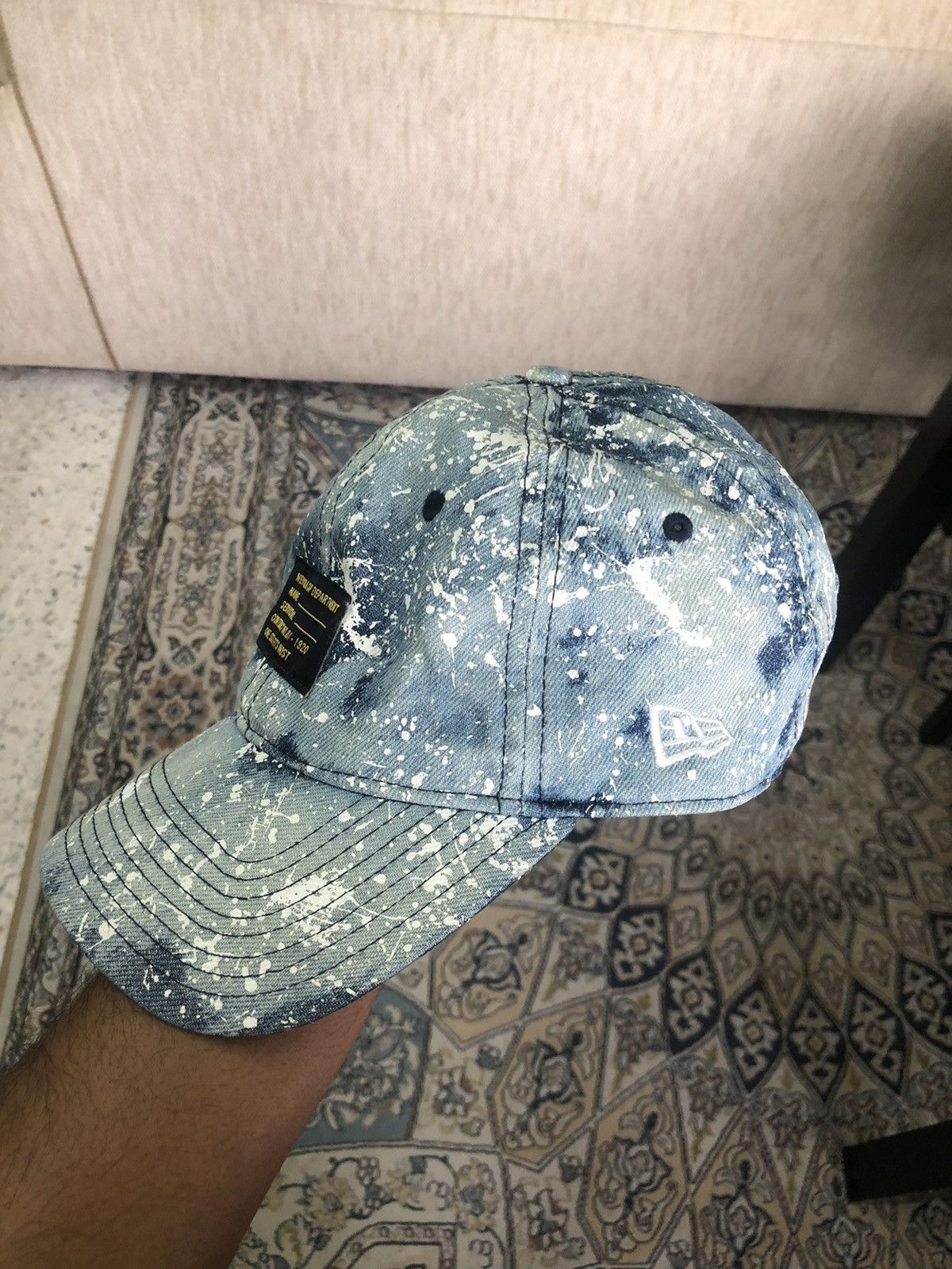 New Era Rare❗️New Era Spalsh Paint 9Forty Cap Like Kapital Size ONE SIZE - 15 Thumbnail