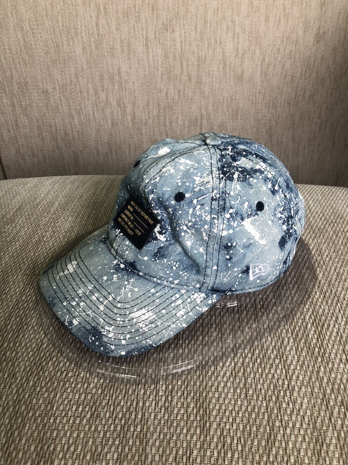 New Era Rare❗️New Era Spalsh Paint 9Forty Cap Like Kapital Size ONE SIZE - 2 Thumbnail