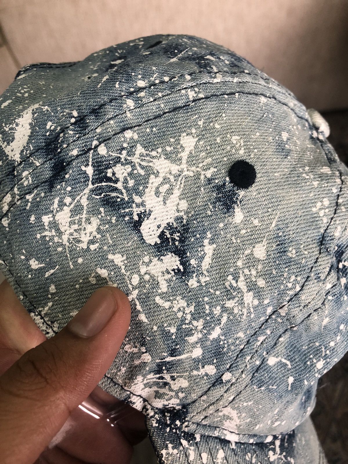 New Era Rare❗️New Era Spalsh Paint 9Forty Cap Like Kapital Size ONE SIZE - 8 Thumbnail