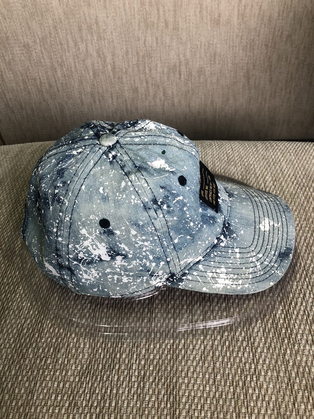 New Era Rare❗️New Era Spalsh Paint 9Forty Cap Like Kapital Size ONE SIZE - 4 Thumbnail
