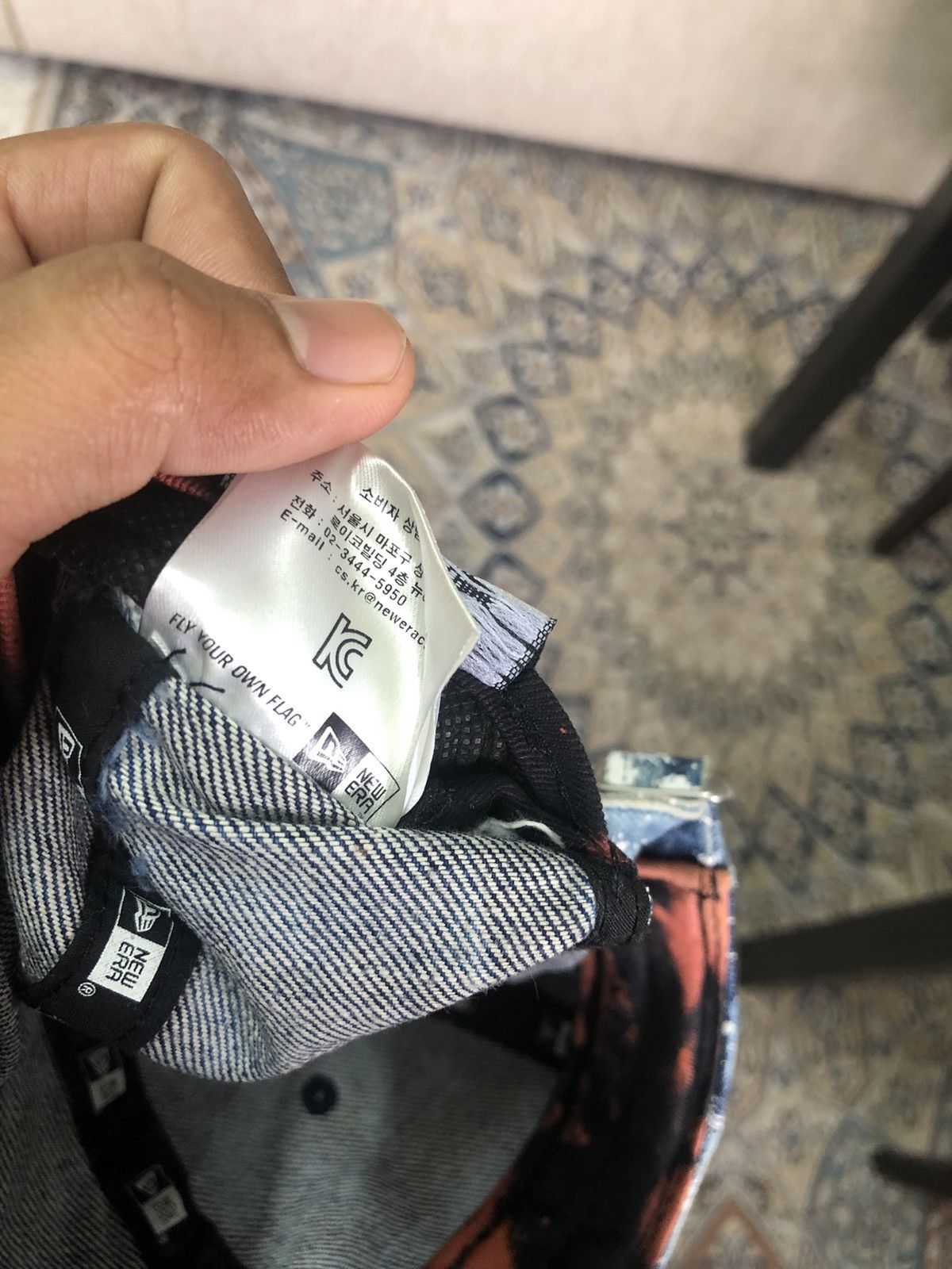 New Era Rare❗️New Era Spalsh Paint 9Forty Cap Like Kapital Size ONE SIZE - 13 Thumbnail