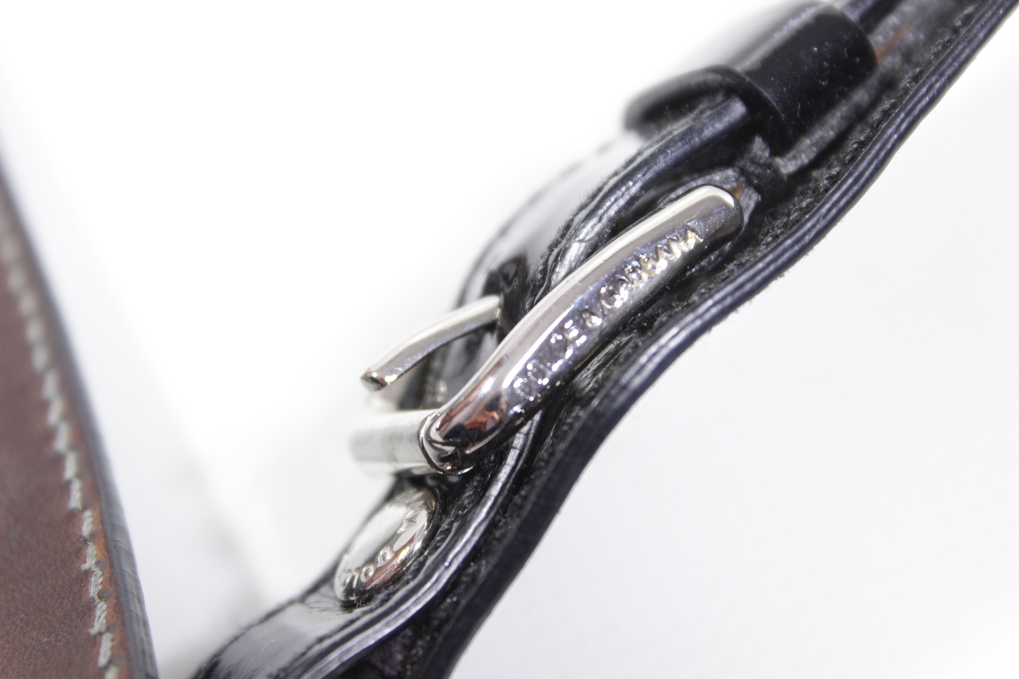 Dolce & Gabbana Patent Logo Leather Belt Size ONE SIZE - 8 Thumbnail