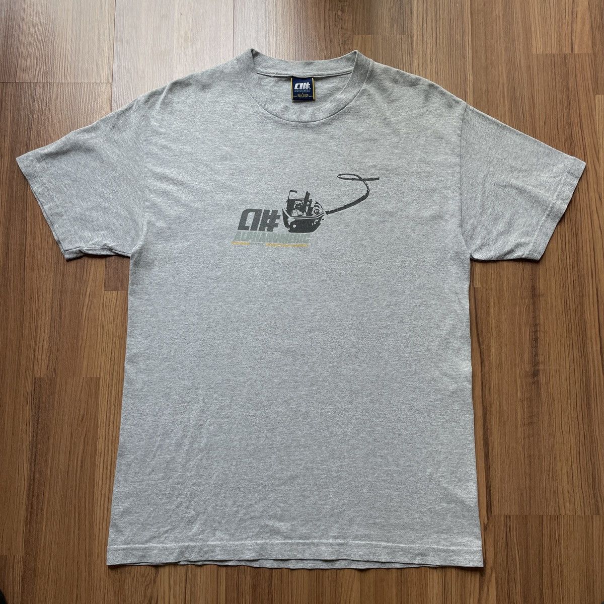 Alphanumeric Vitnage 90-2000s Alphanumeric skateboards tee y2k skater Size US L / EU 52-54 / 3 - 3 Thumbnail