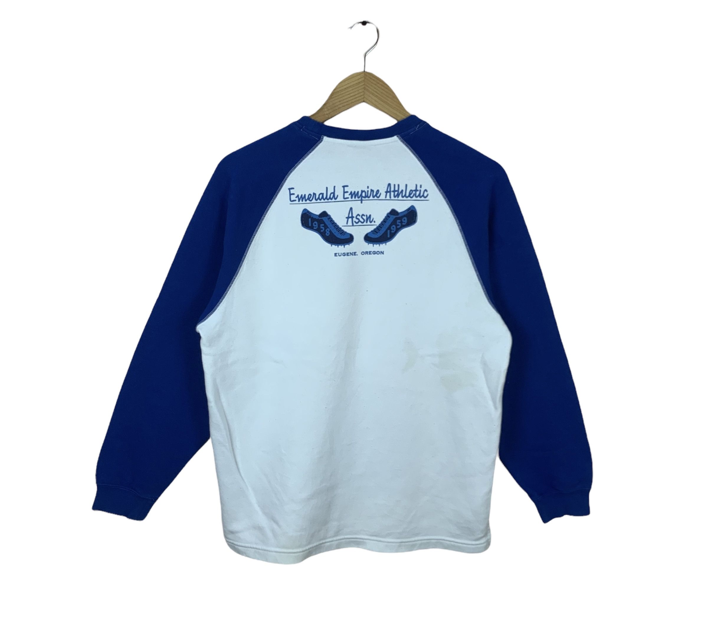 Nike Vintage Nike Sweatshirt Emerald Empire Athletic Boots Size US M / EU 48-50 / 2 - 2 Thumbnail