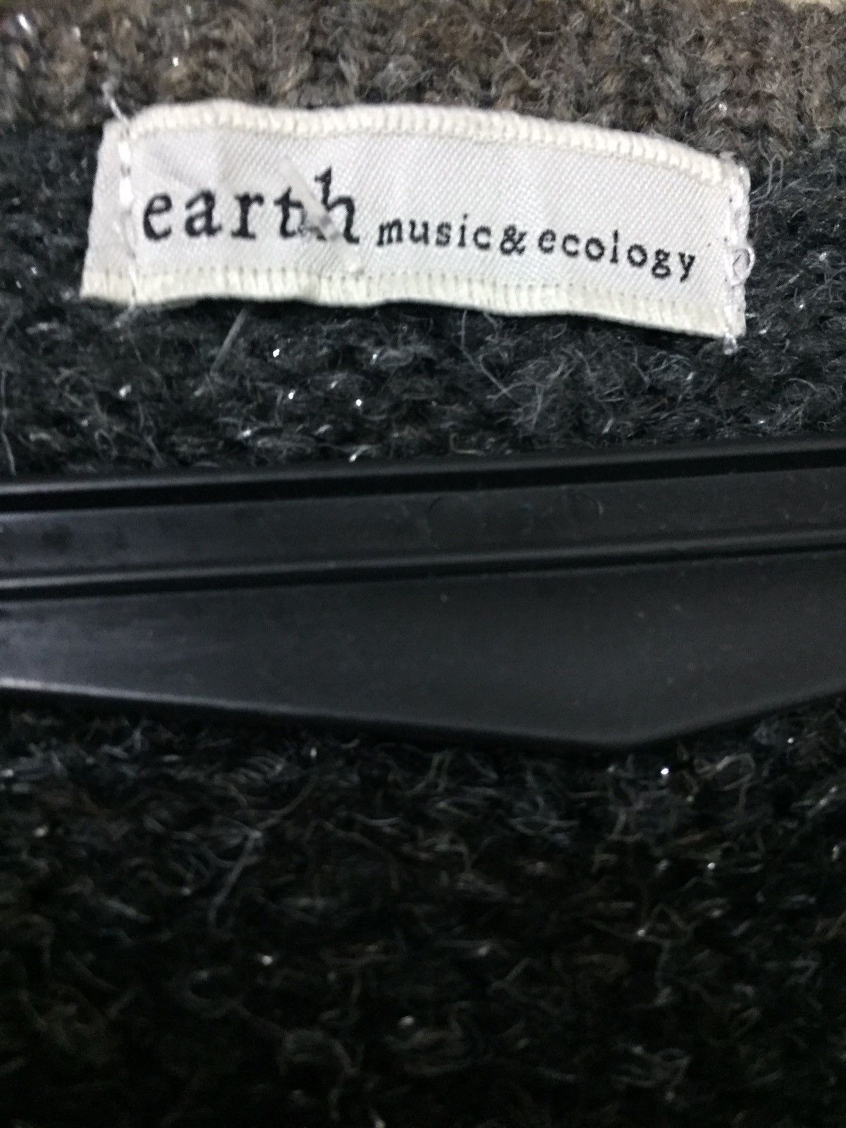 Japanese Brand Earth Music & Ecology Mohair Cardigan Size S / US 4 / IT 40 - 8 Thumbnail