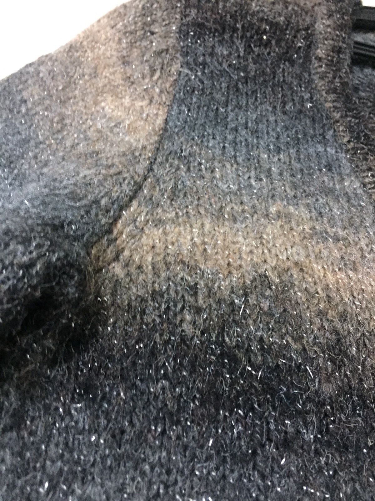 Japanese Brand Earth Music & Ecology Mohair Cardigan Size S / US 4 / IT 40 - 5 Thumbnail