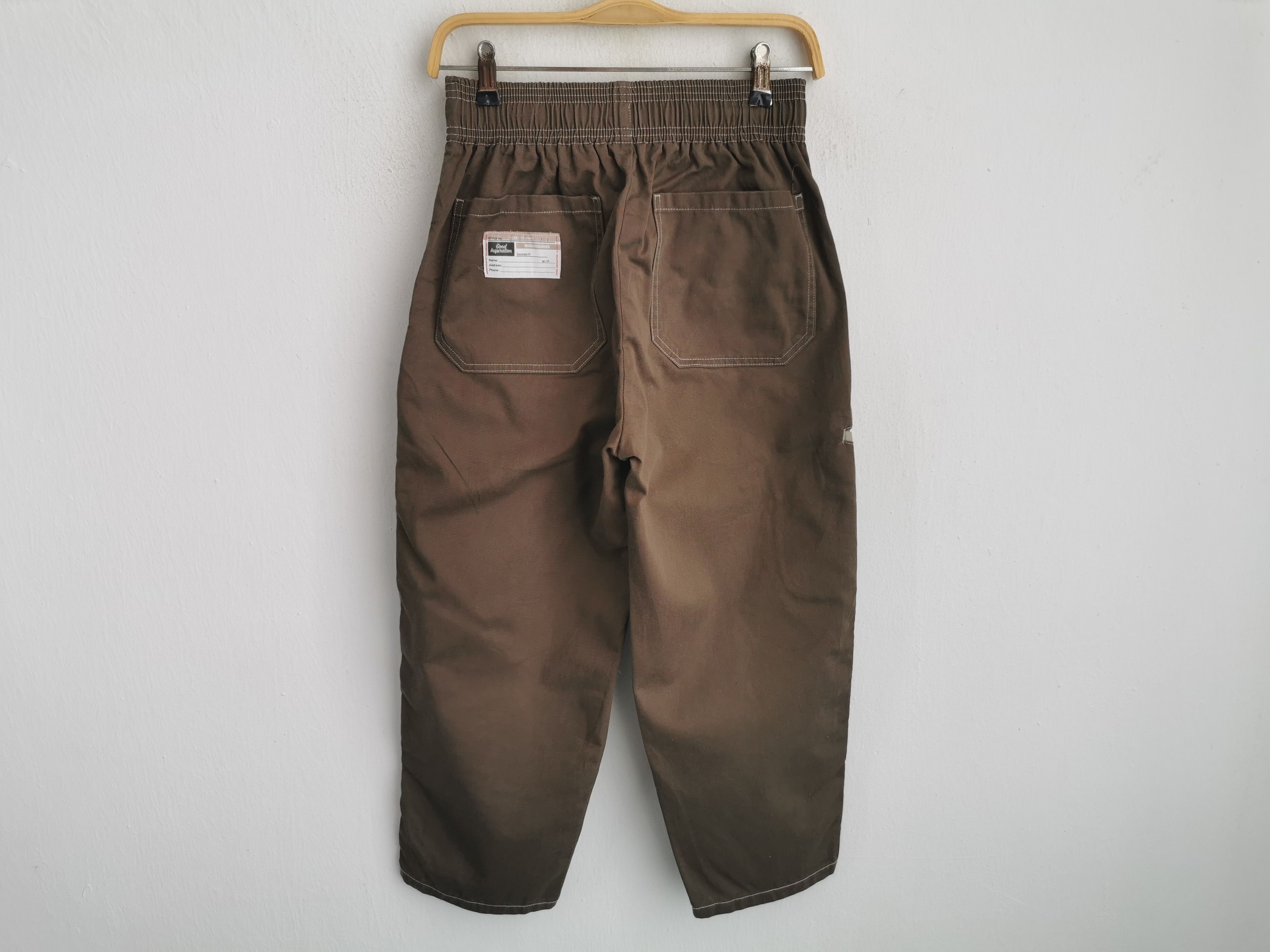 GU × Maison MIHARA YASUHIRO Vintage 90s Miharayasuhiro X GU Trouser Pants Size S Size US 30 / EU 46 - 3 Thumbnail