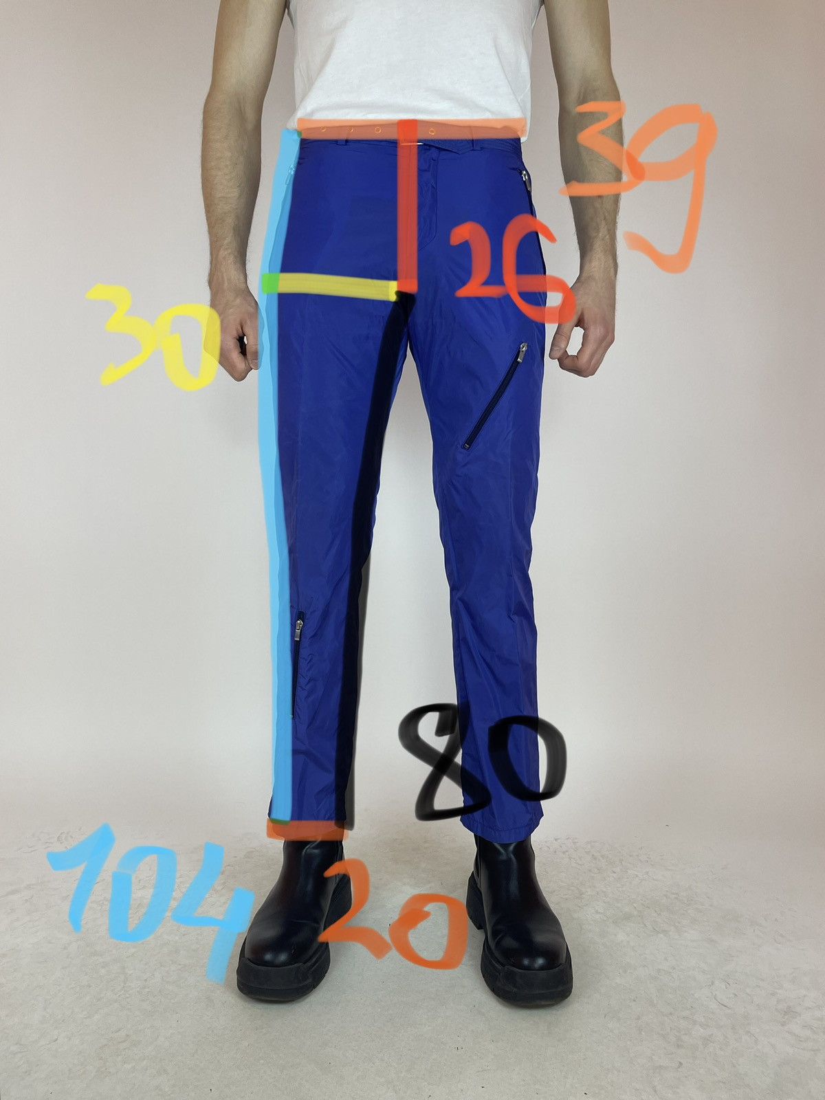 Hugo Boss HUGO BOSS VINTAGE Nylon Pants Mens size 30 Size US 30 / EU 46 - 22 Thumbnail