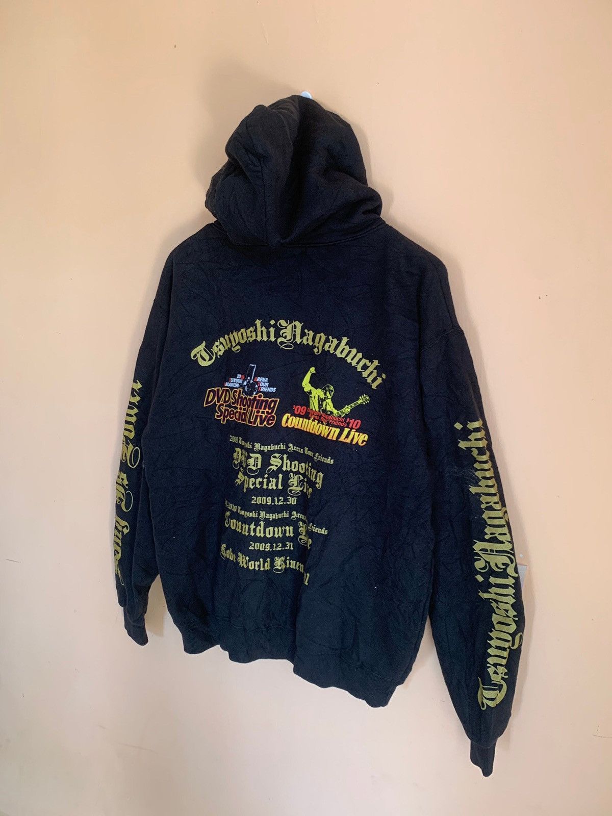 Japanese Brand VINTAGE COUNTDOWN LIVE ARENA TOUR TSUGOSHI NAGABUCHI HOODIE Size US XL / EU 56 / 4 - 4 Thumbnail