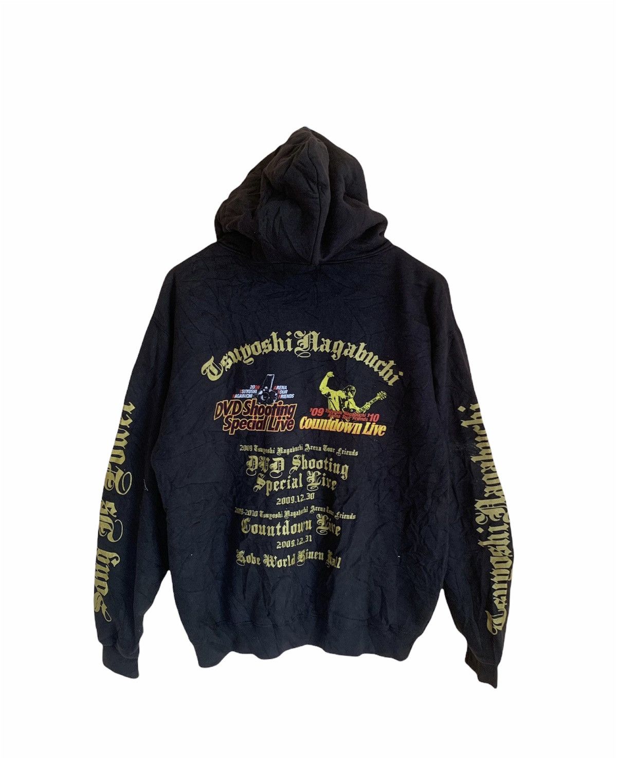 Japanese Brand VINTAGE COUNTDOWN LIVE ARENA TOUR TSUGOSHI NAGABUCHI HOODIE Size US XL / EU 56 / 4 - 1 Thumbnail