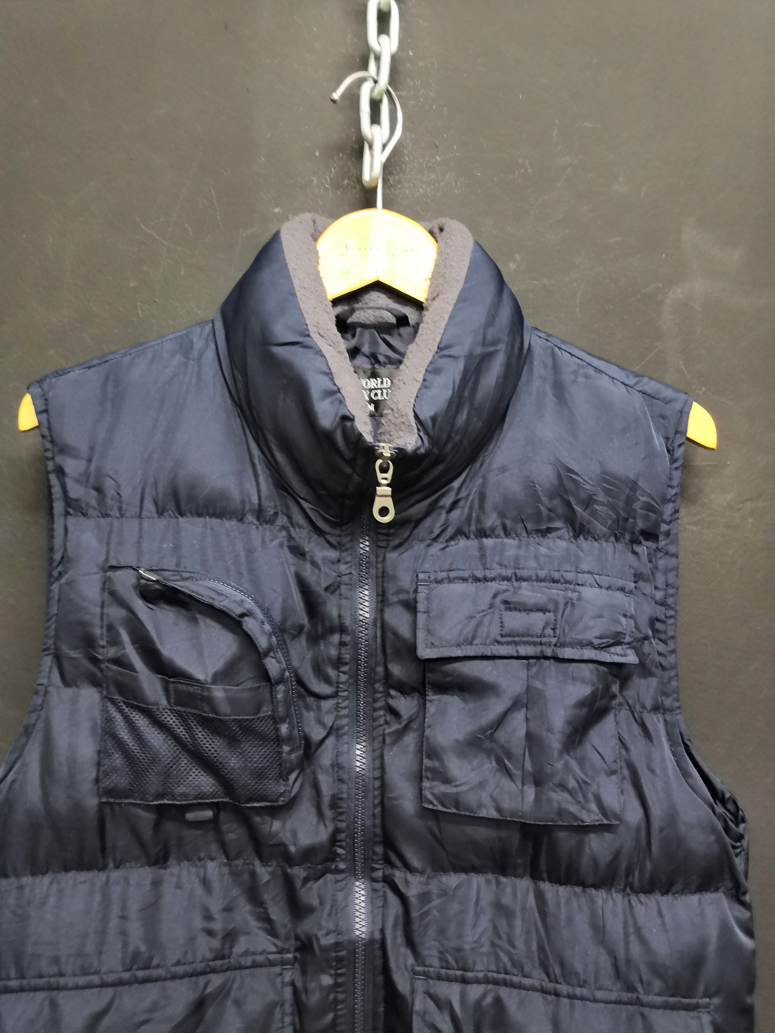 Designer × Japanese Brand World Max Club Puffer Vest Jacket Size US M / EU 48-50 / 2 - 5 Thumbnail
