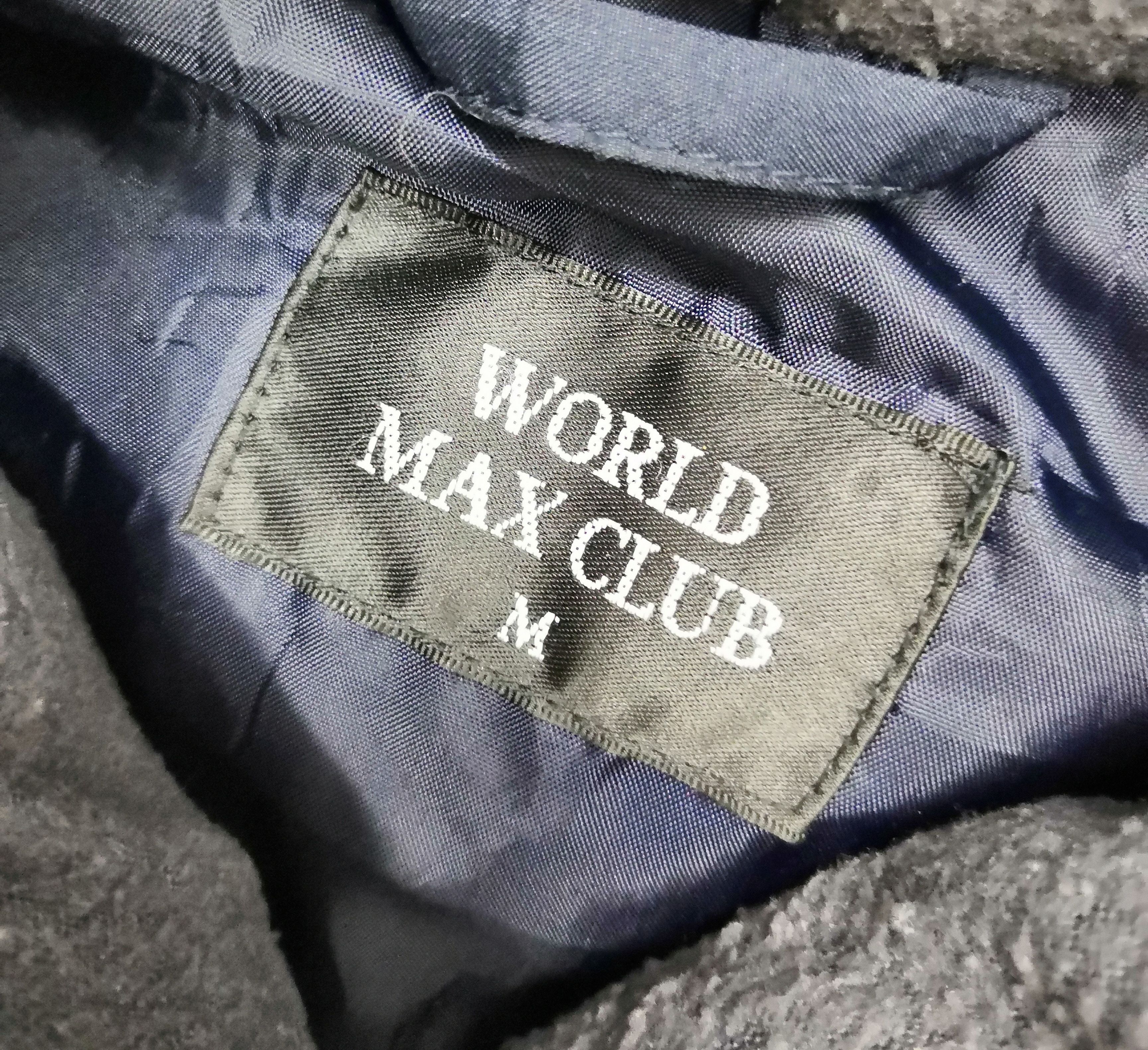 Designer × Japanese Brand World Max Club Puffer Vest Jacket Size US M / EU 48-50 / 2 - 8 Thumbnail