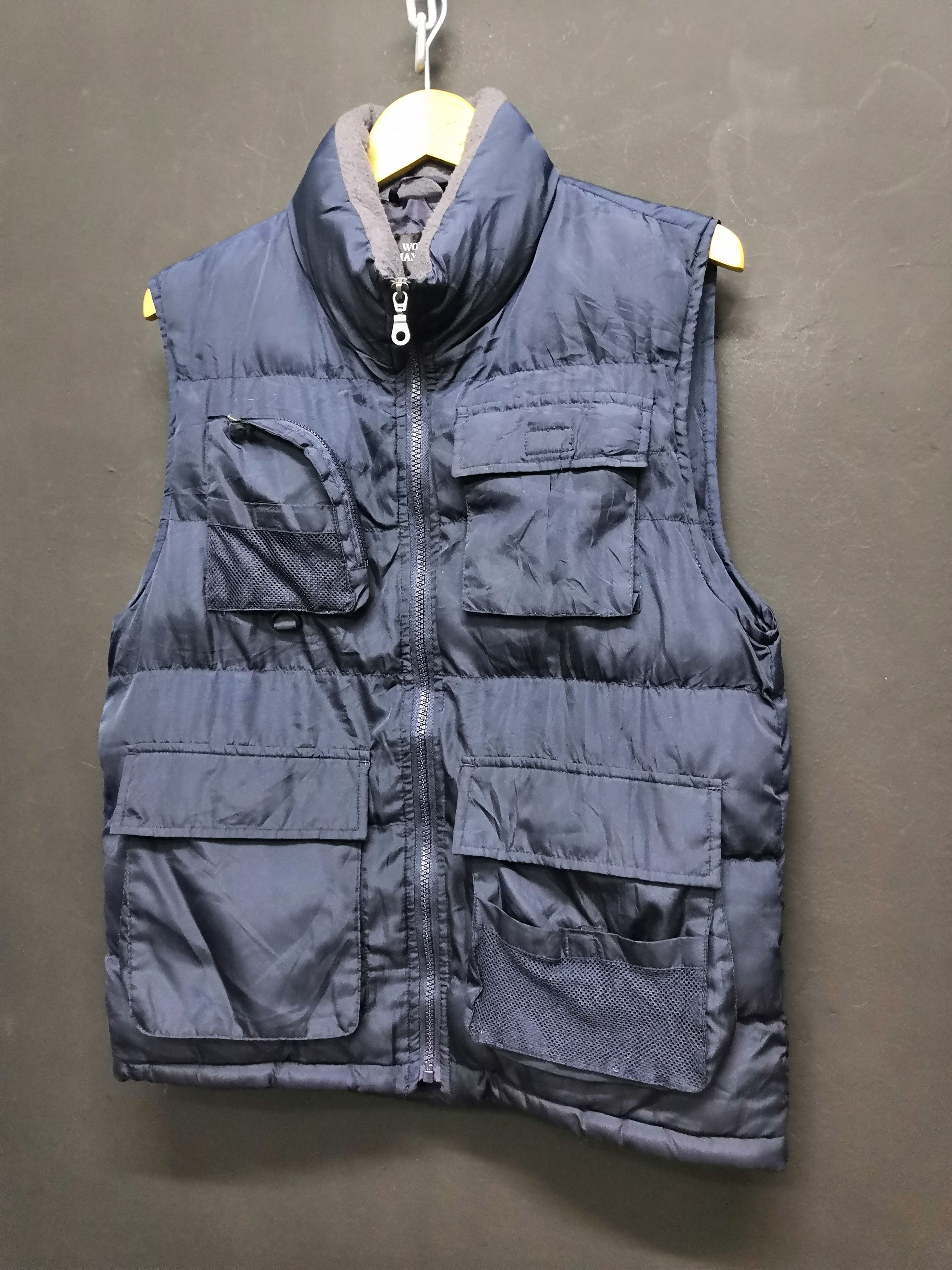 Designer × Japanese Brand World Max Club Puffer Vest Jacket Size US M / EU 48-50 / 2 - 2 Thumbnail
