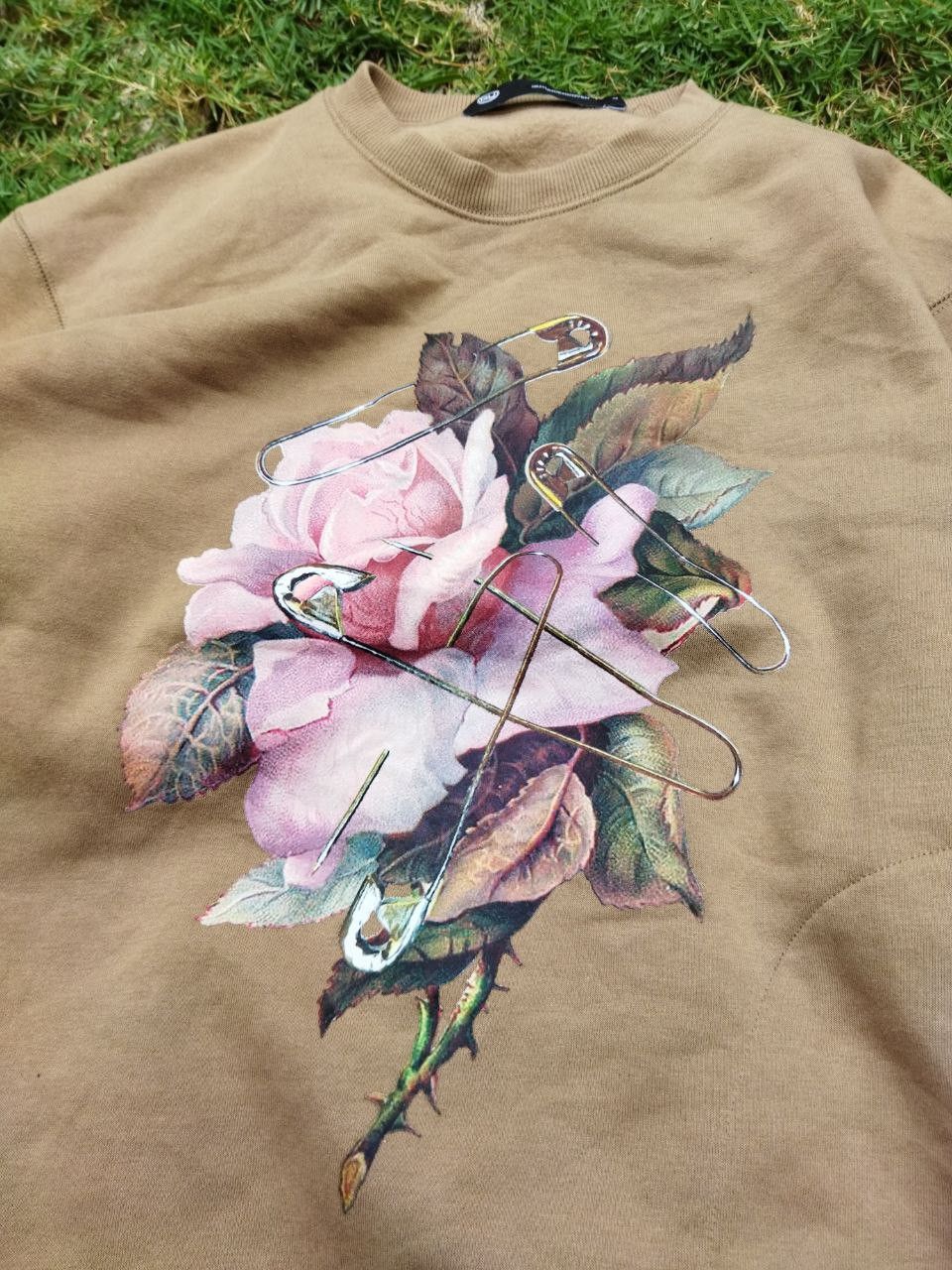 GU × Undercover Undercover x Gu Flower Sweatshirt Size US L / EU 52-54 / 3 - 3 Thumbnail