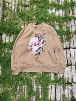 GU × Undercover Undercover x Gu Flower Sweatshirt Size US L / EU 52-54 / 3 - 19 Thumbnail