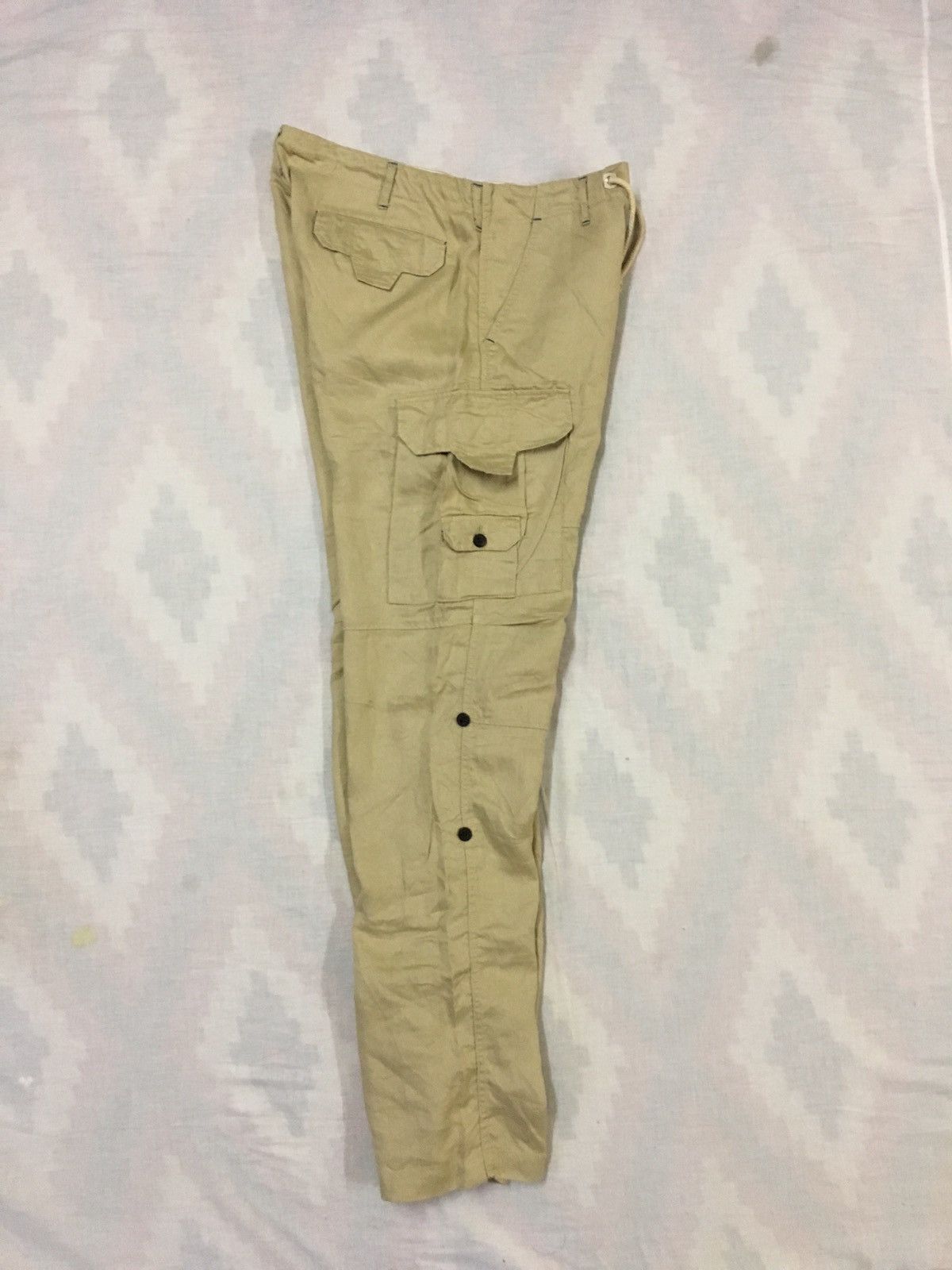Japanese Brand × Katharine Hamnett London 🔥 CARGO PANTS KATHARINE HAMNETT MULTIPOCKTES PANTS🔥 Size US 35 - 8 Thumbnail