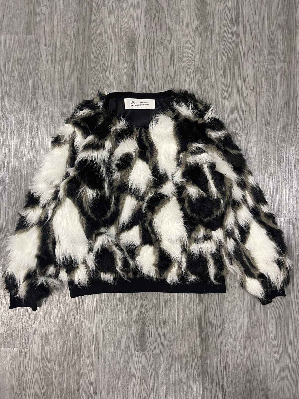 Japanese Brand AGOSTO Peace.Peace.Peace mohair junya style pullover Size M / US 6-8 / IT 42-44 - 3 Thumbnail