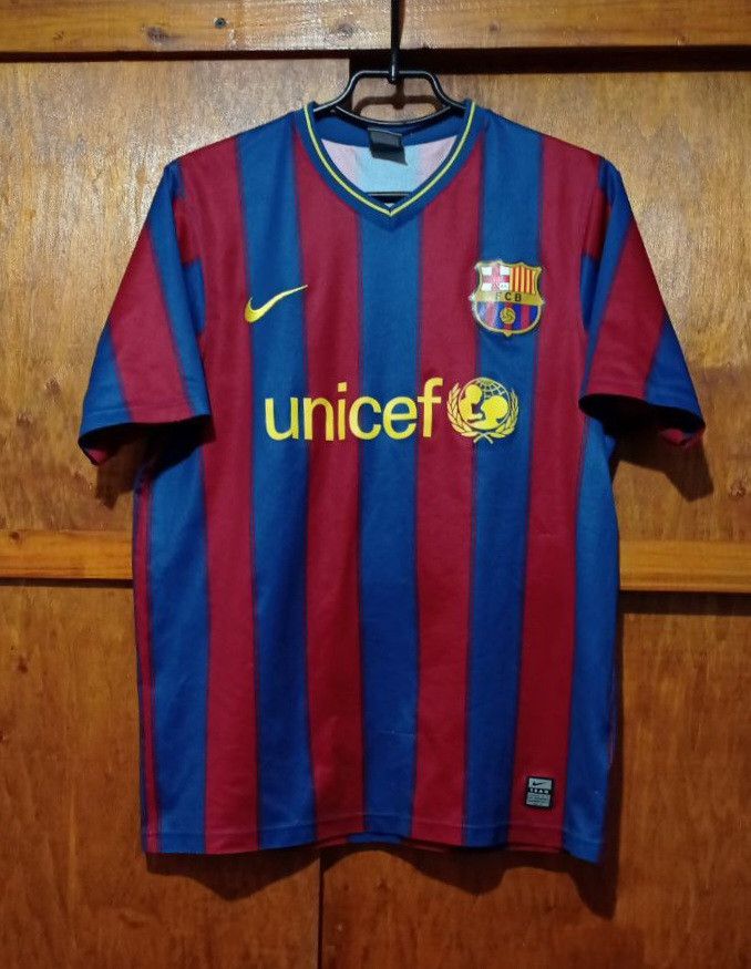 2009-10 FC BARCELONA SHIRT M 343813 496