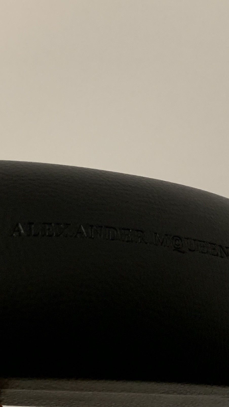 Alexander McQueen New Alexander McQueen AM0348S Sunglasses White Blue Lenses Size ONE SIZE - 5 Thumbnail