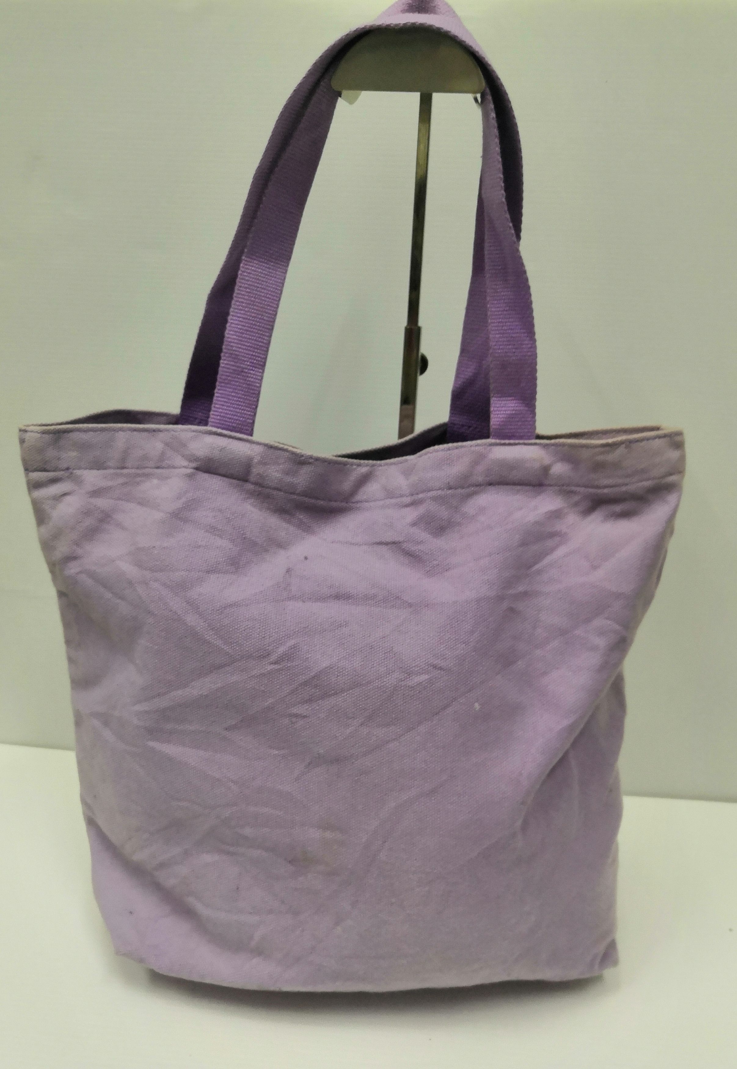 Issey Miyake × Japanese Brand × Tsumori Chisato Vtg Net- Net By Issey Miyake Purple Tote Bag Size ONE SIZE - 4 Thumbnail
