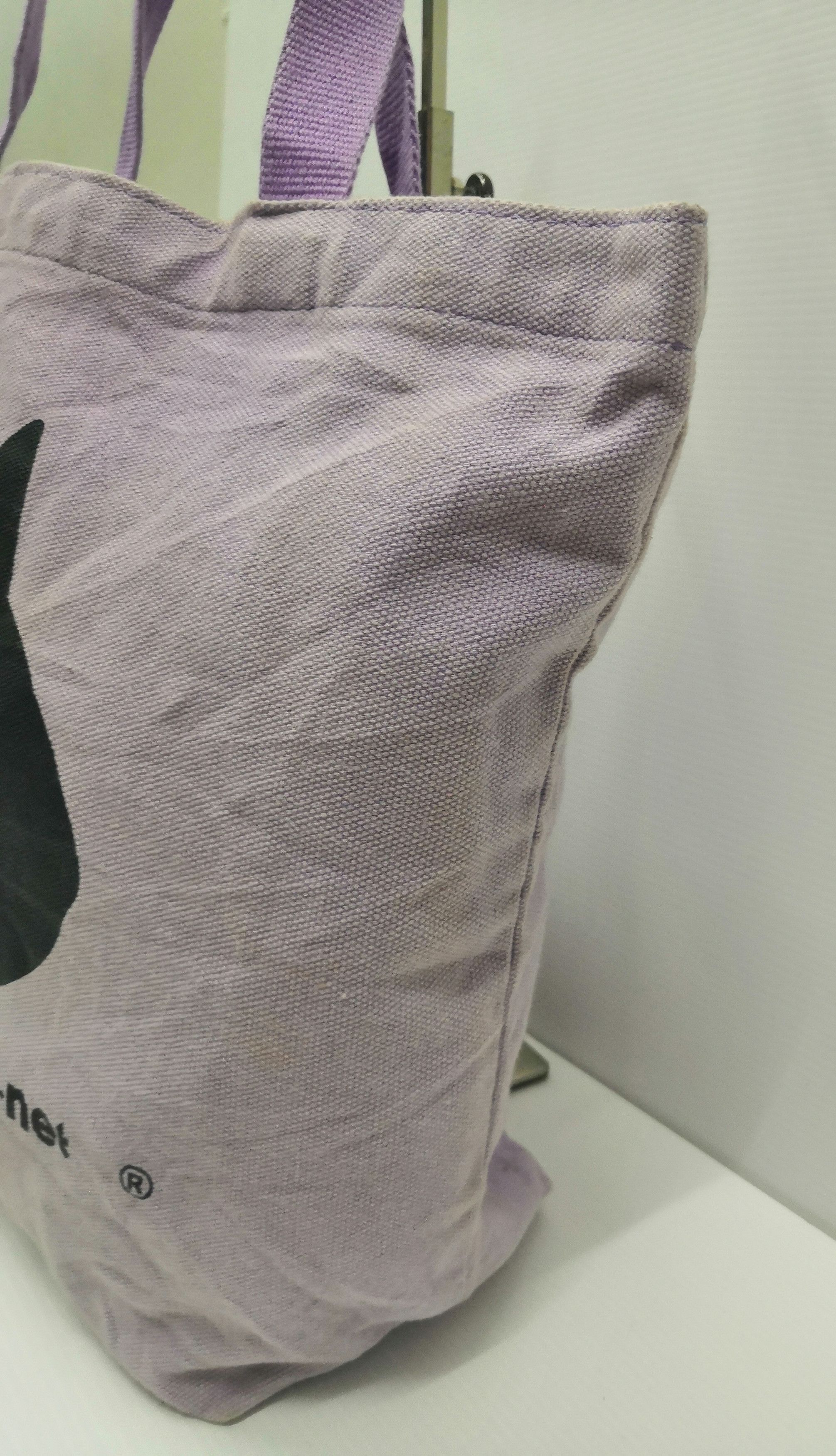 Issey Miyake × Japanese Brand × Tsumori Chisato Vtg Net- Net By Issey Miyake Purple Tote Bag Size ONE SIZE - 2 Thumbnail