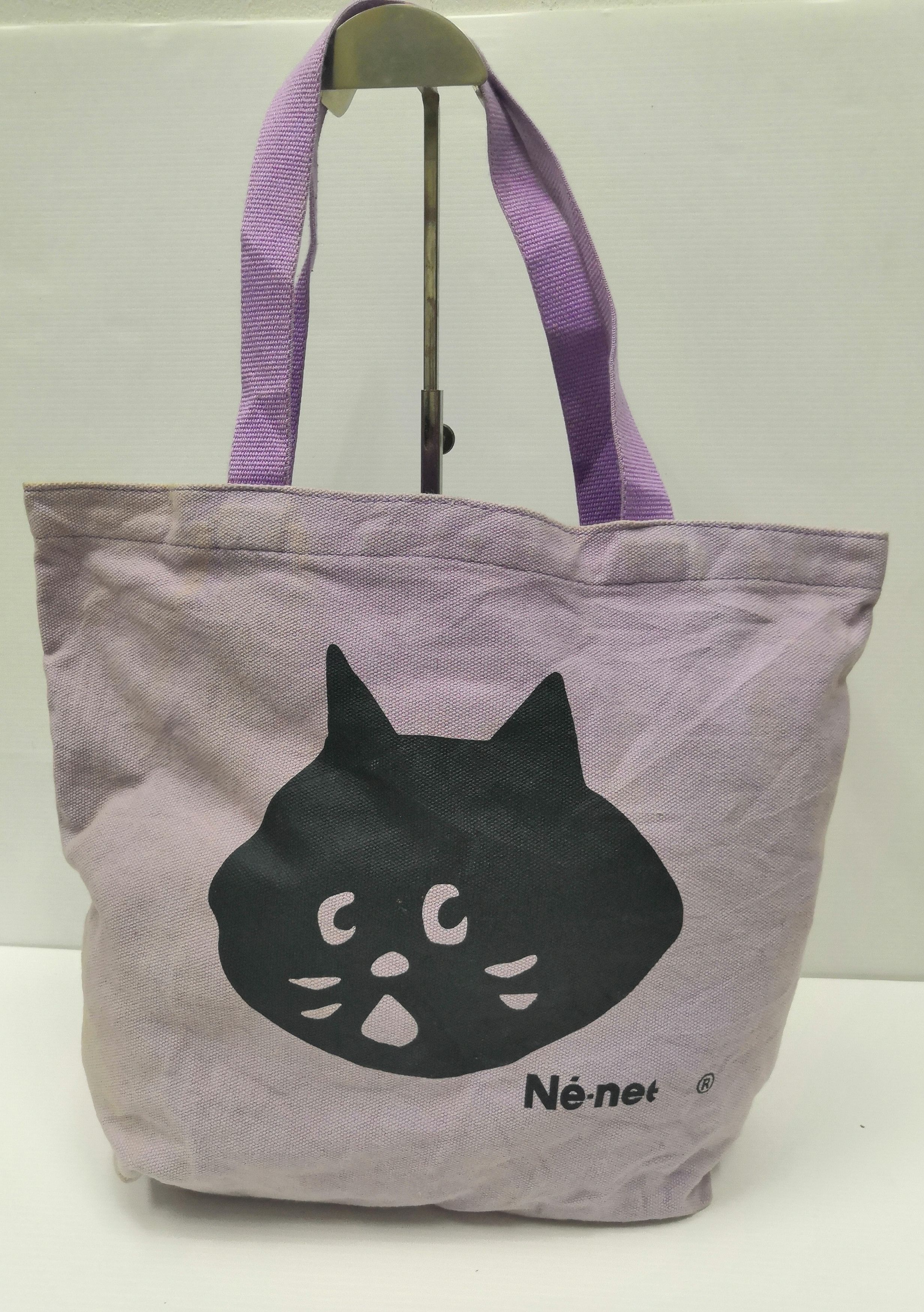 Issey Miyake × Japanese Brand × Tsumori Chisato Vtg Net- Net By Issey Miyake Purple Tote Bag Size ONE SIZE - 1 Thumbnail