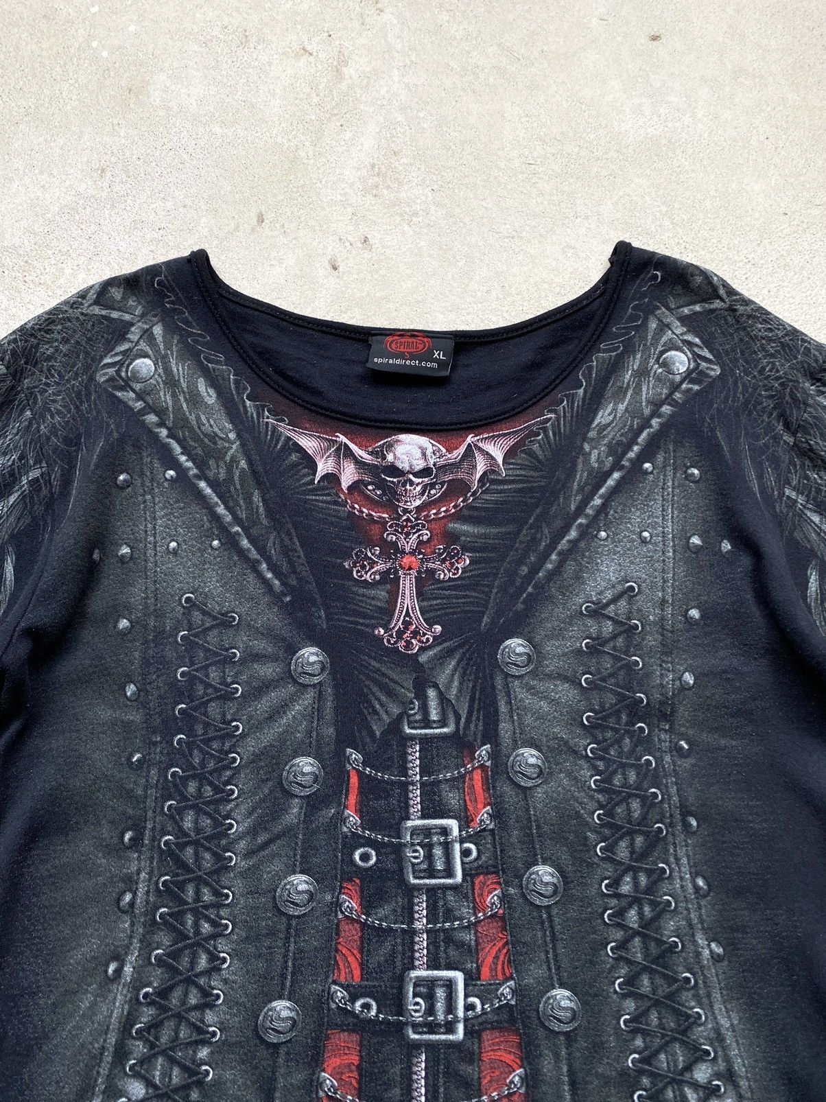 Band Tees Vintage 00’s Spiral Gothic Longsleeve Size XL / US 12-14 / IT 48-50 - 6 Thumbnail