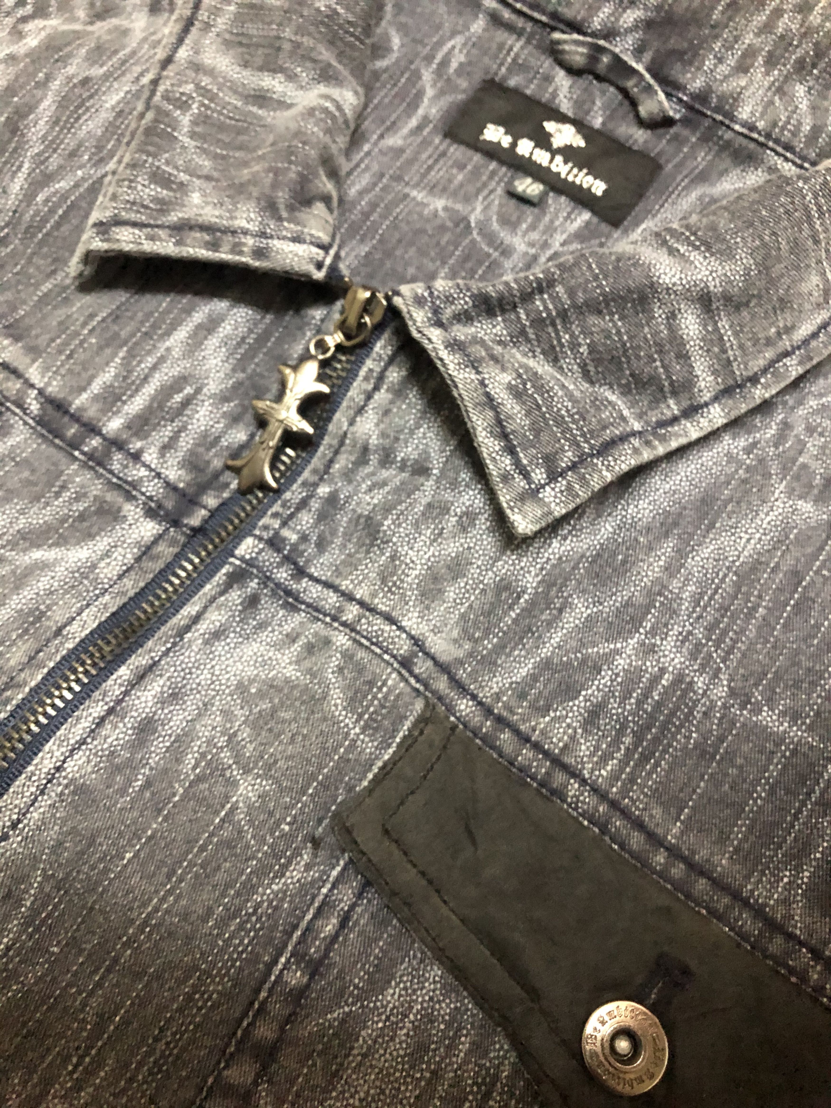 Designer × Japanese Brand Be Ambition Jeans Big Logo Inspired by Chrome Heart Size US L / EU 52-54 / 3 - 7 Thumbnail