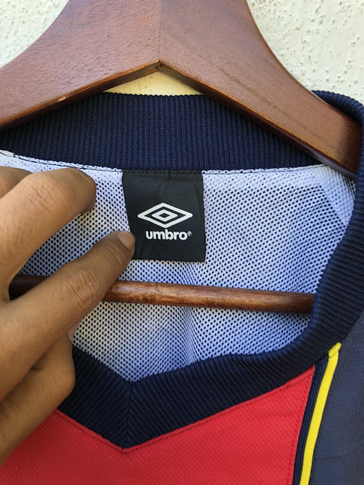 Descente Vintage Umbro Big Logo PullOver Size US L / EU 52-54 / 3 - 6 Thumbnail