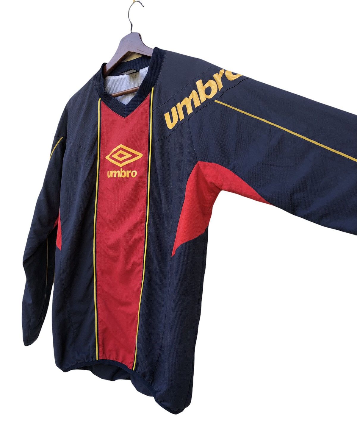 Descente Vintage Umbro Big Logo PullOver Size US L / EU 52-54 / 3 - 4 Thumbnail