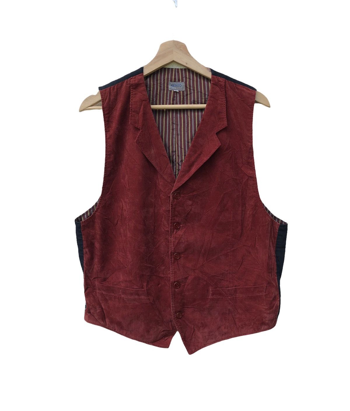 Japanese Brand 🔥 KENZO VEST JACKET Size US M / EU 48-50 / 2 - 1 Thumbnail