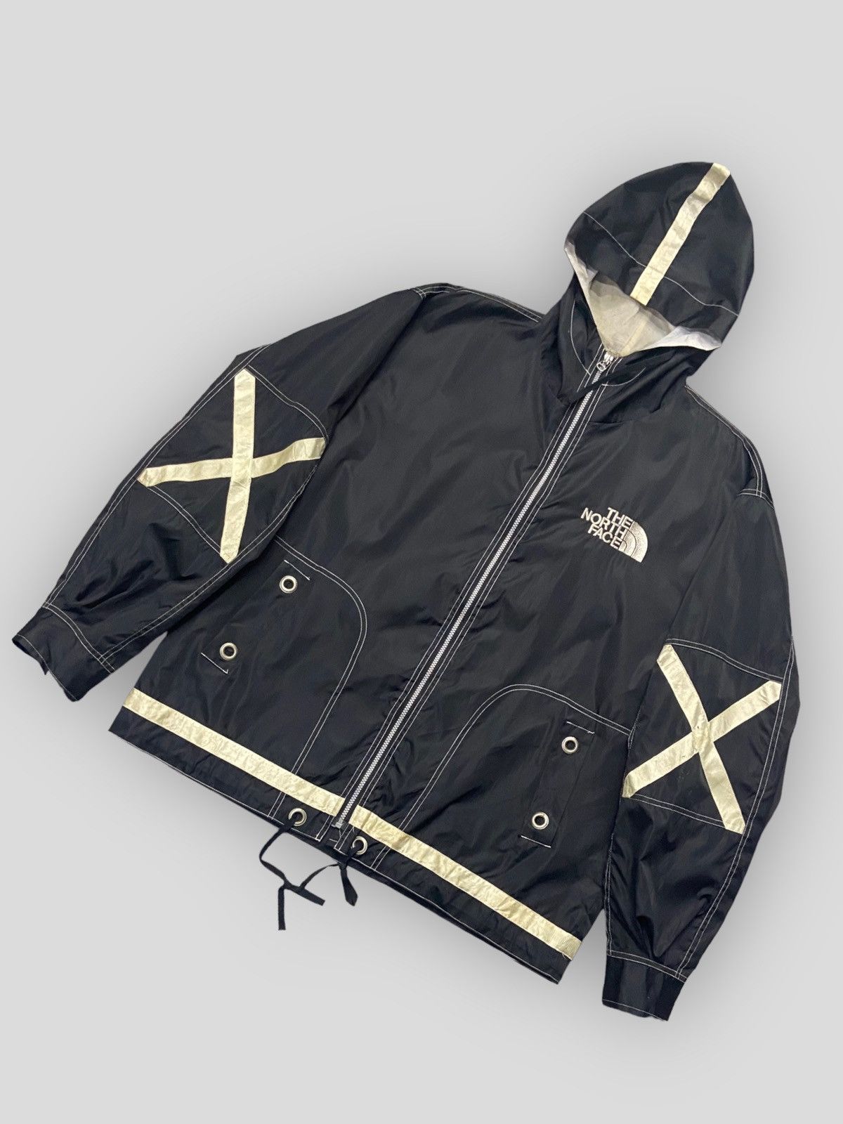 The North Face × Vintage Vintage 80s The North Face Embroidered Contrast Jacket Size US XL / EU 56 / 4 - 8 Thumbnail