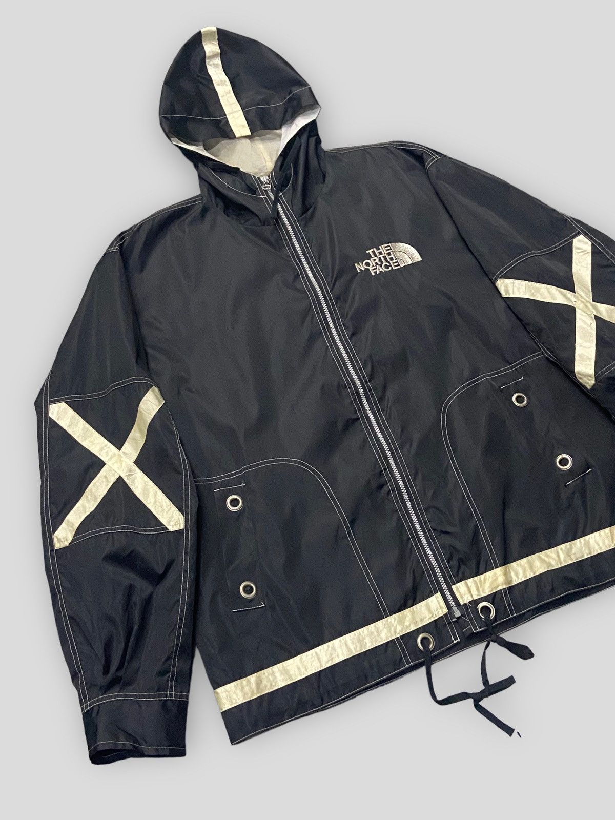 The North Face × Vintage Vintage 80s The North Face Embroidered Contrast Jacket Size US XL / EU 56 / 4 - 9 Thumbnail