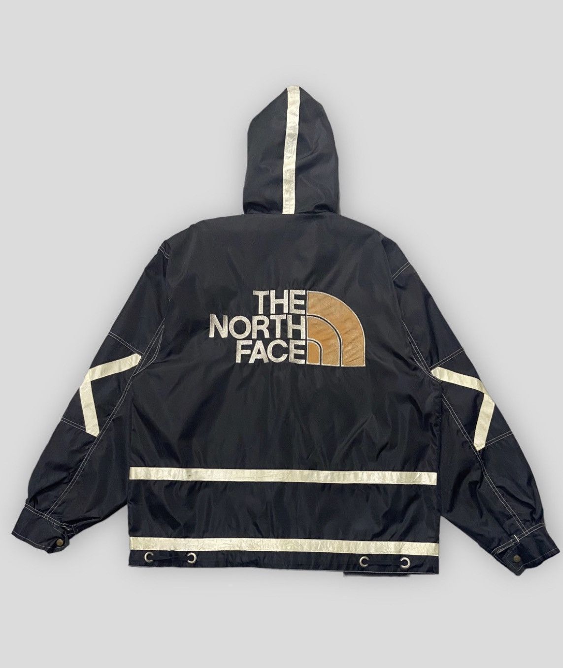 Vintage 80s The North Face Embroidered Contrast Jacket
