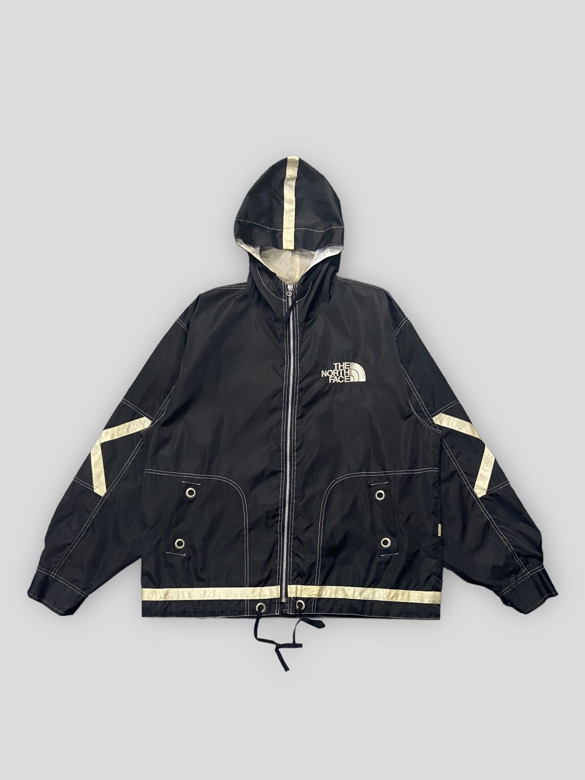 The North Face × Vintage Vintage 80s The North Face Embroidered Contrast Jacket Size US XL / EU 56 / 4 - 7 Thumbnail