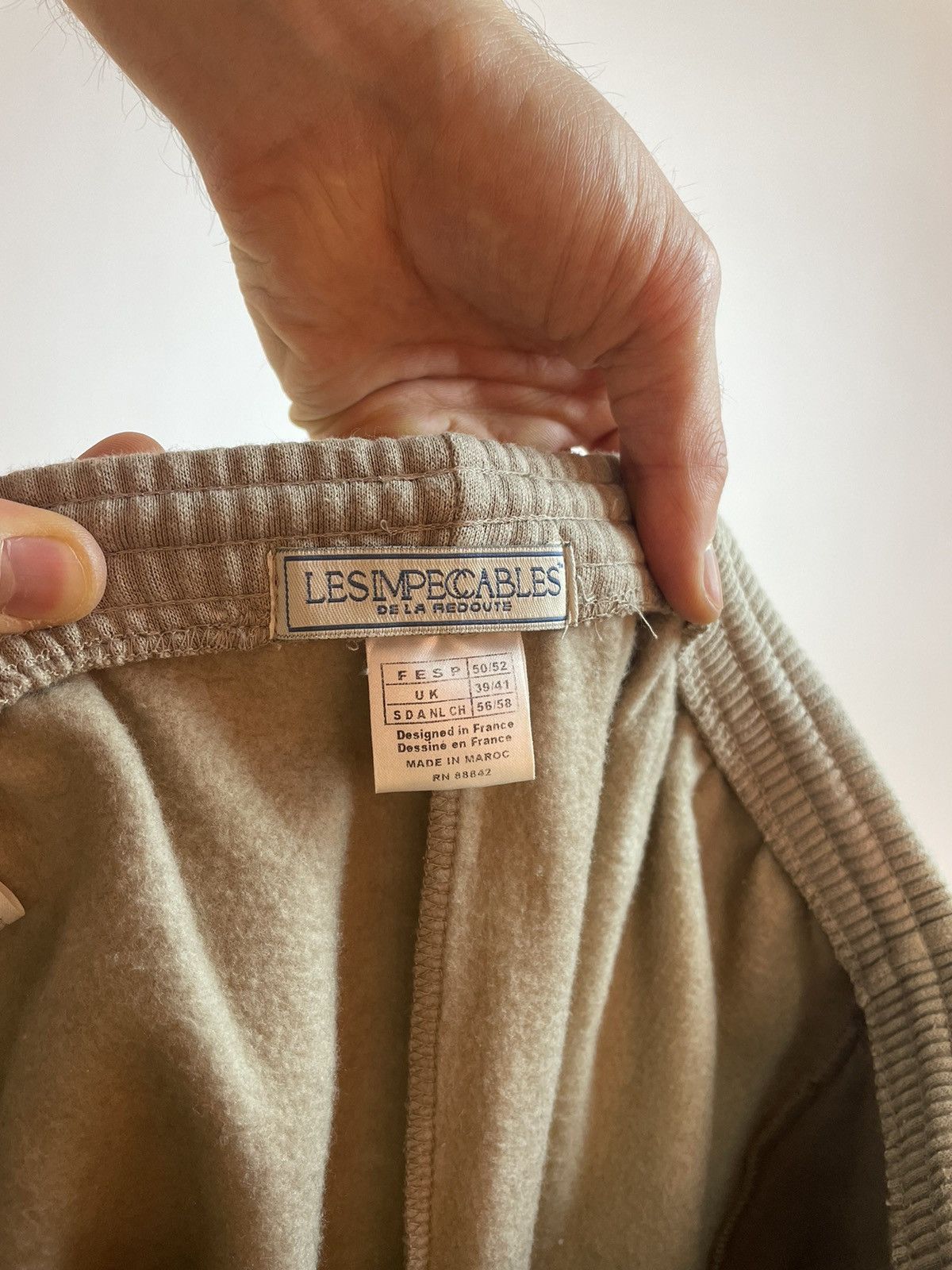 Vintage Les Impecables sweatpants relaxed fit Mens size 52 Size US 34 / EU 50 - 7 Thumbnail