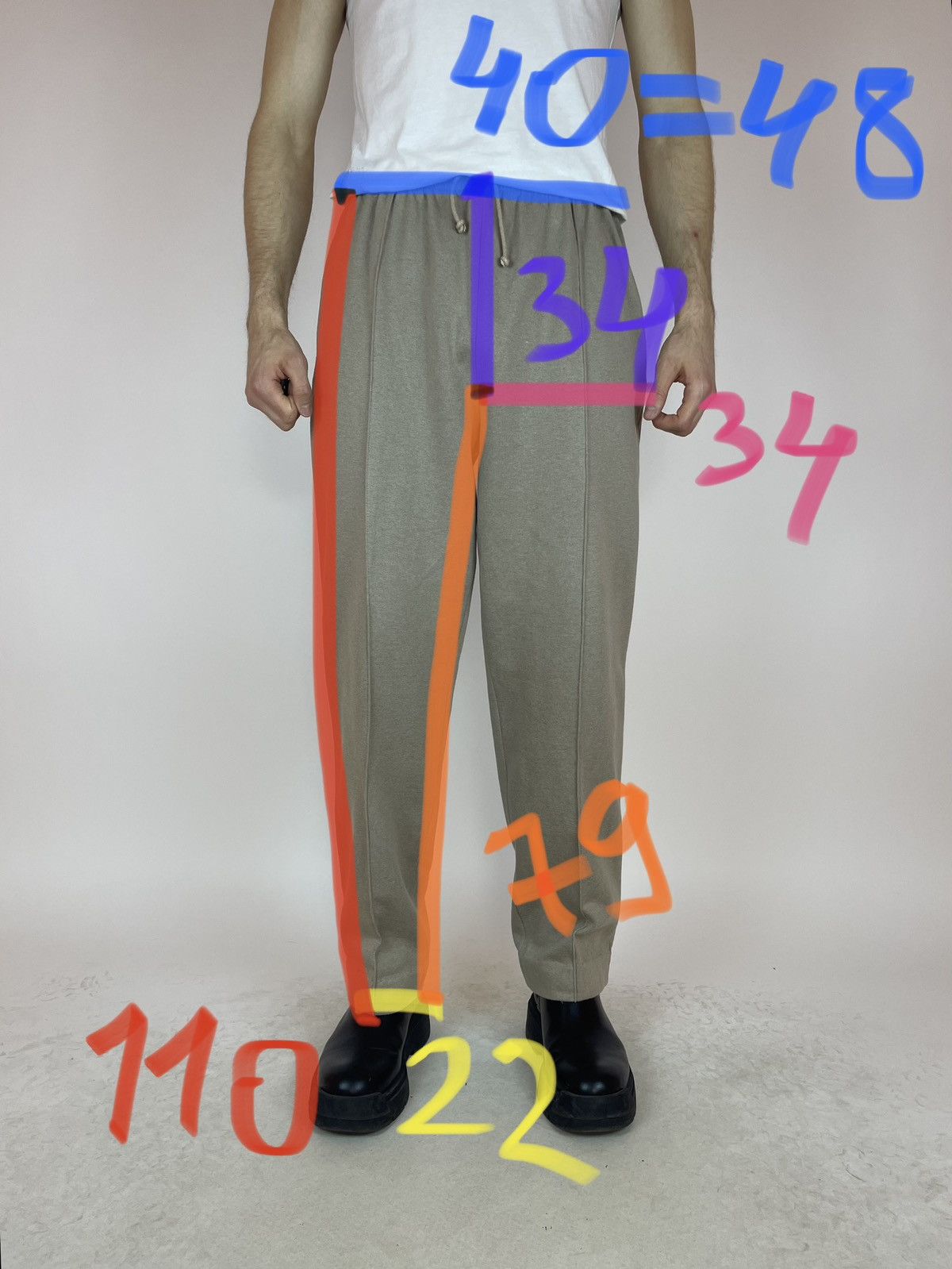 Vintage Les Impecables sweatpants relaxed fit Mens size 52 Size US 34 / EU 50 - 10 Thumbnail