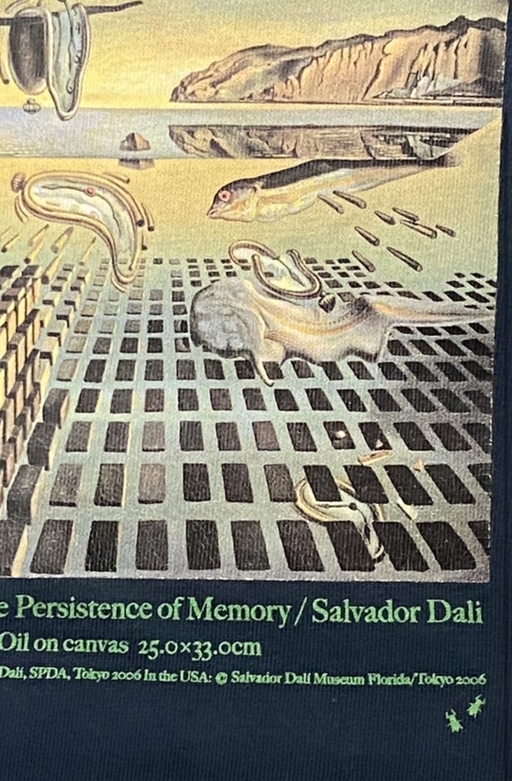 Vintage Vintage SALVADOR DALI The Presistence Of Memory Art Tshirt Size US L / EU 52-54 / 3 - 6 Thumbnail