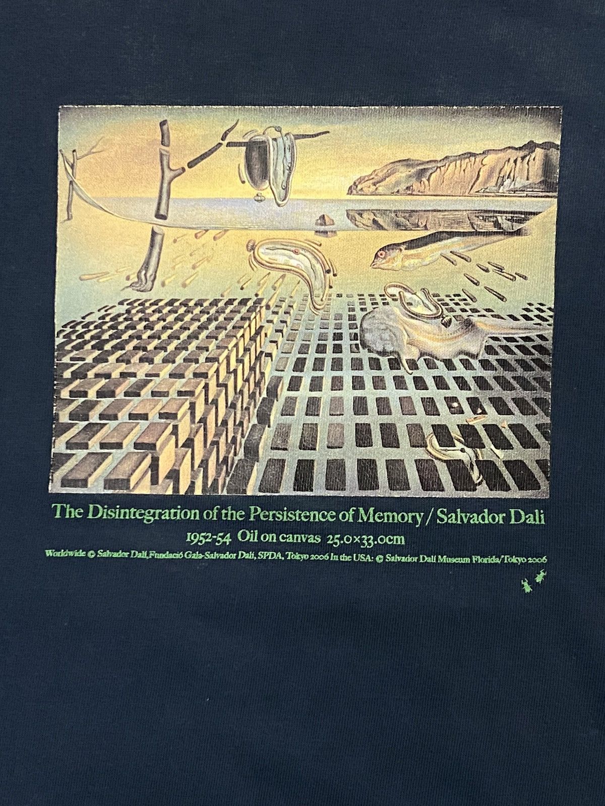 Vintage Vintage SALVADOR DALI The Presistence Of Memory Art Tshirt Size US L / EU 52-54 / 3 - 3 Thumbnail