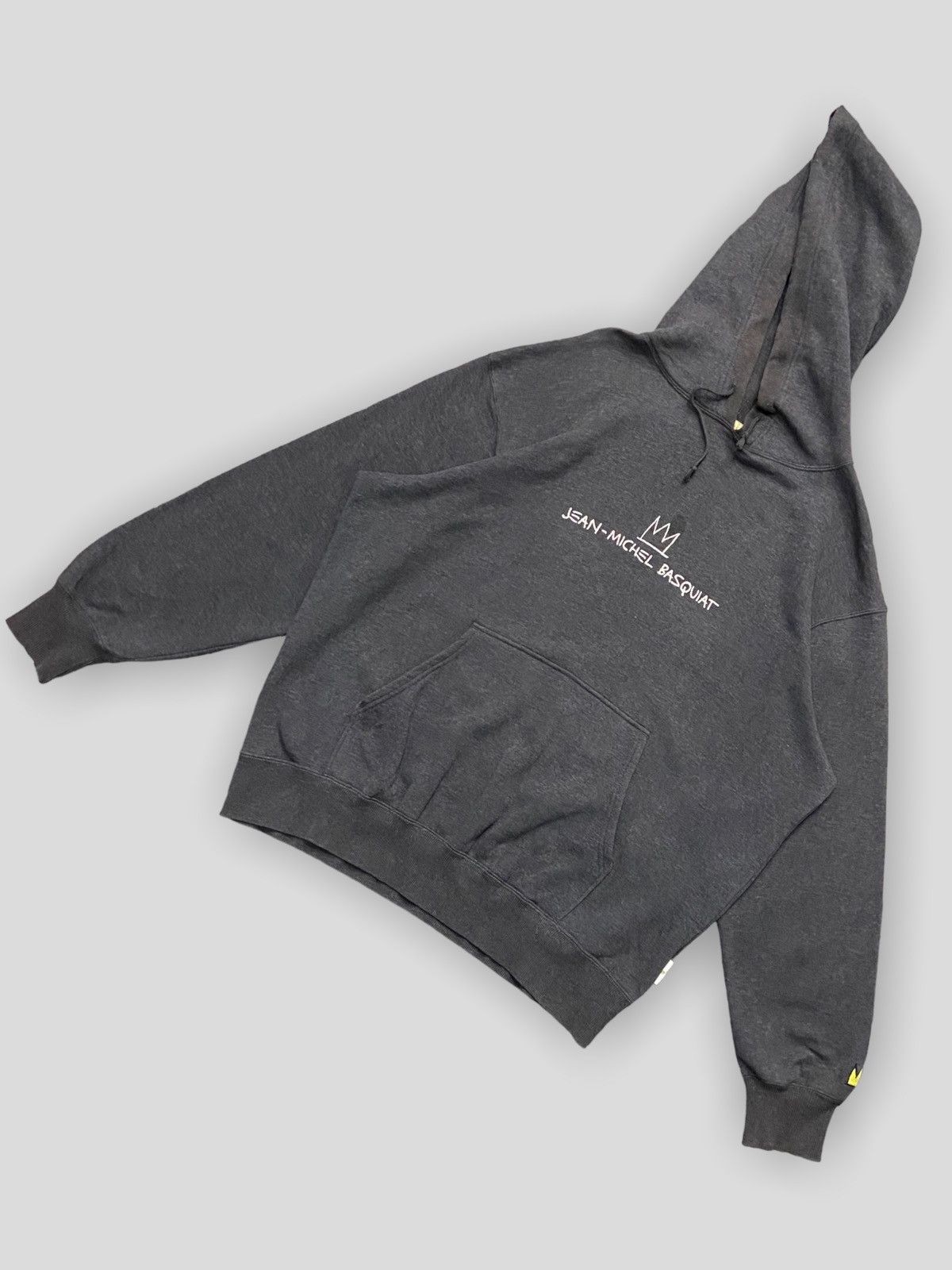 Japanese Brand × Jean-Michel Basquiat × Vintage Vintage 00’s Jean Michel Basquiat Miles Davis Hoodie Size US XL / EU 56 / 4 - 3 Thumbnail